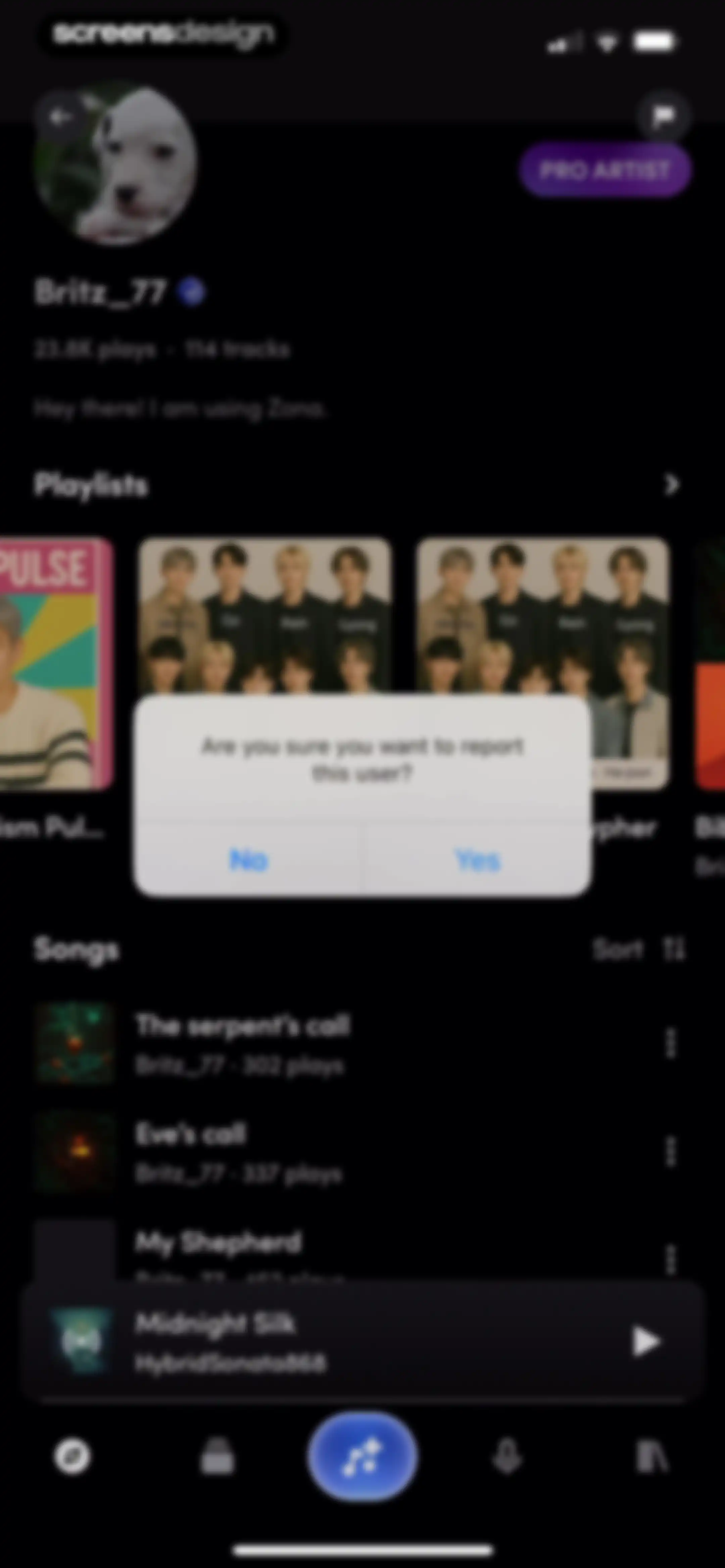 AI Song Generator - Zona screen 34