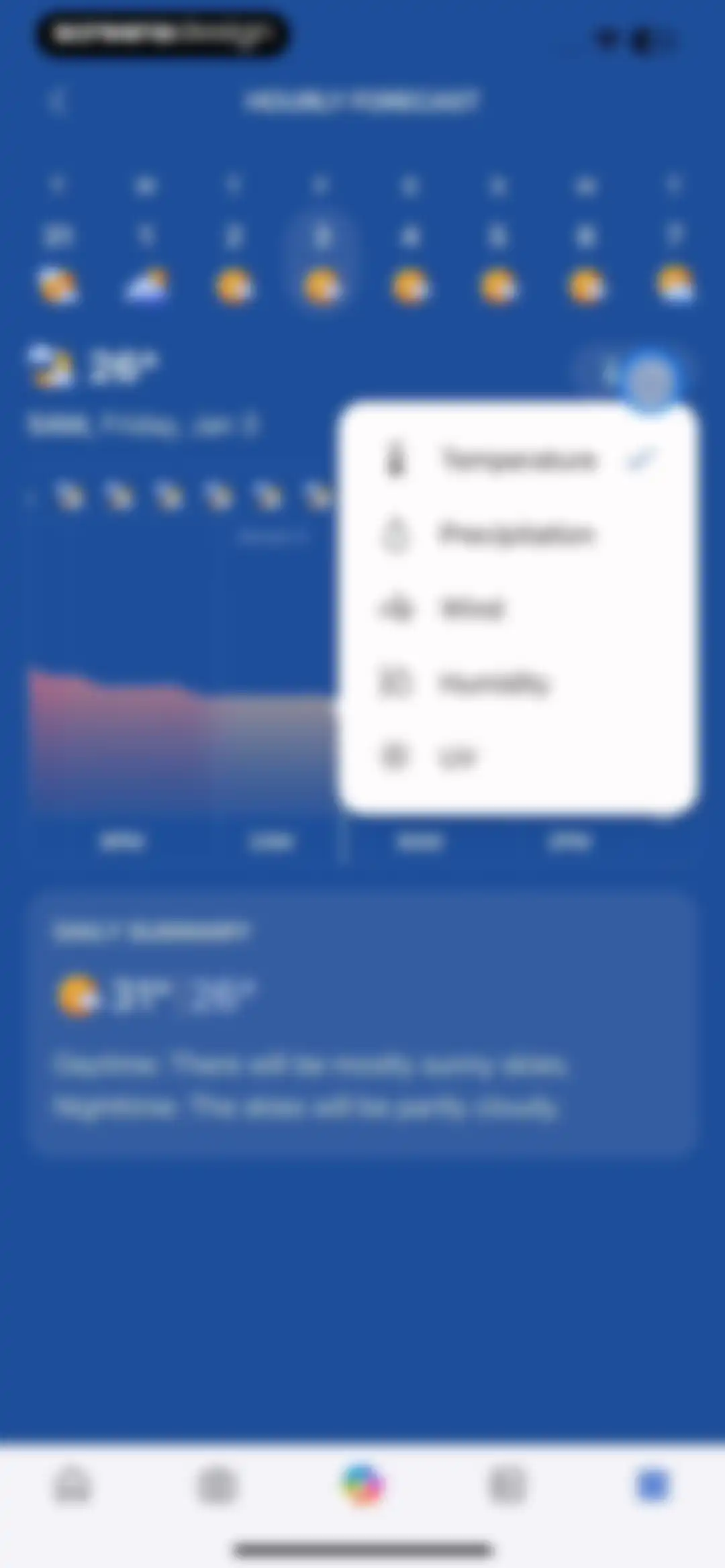 Microsoft Bing Search screen 140