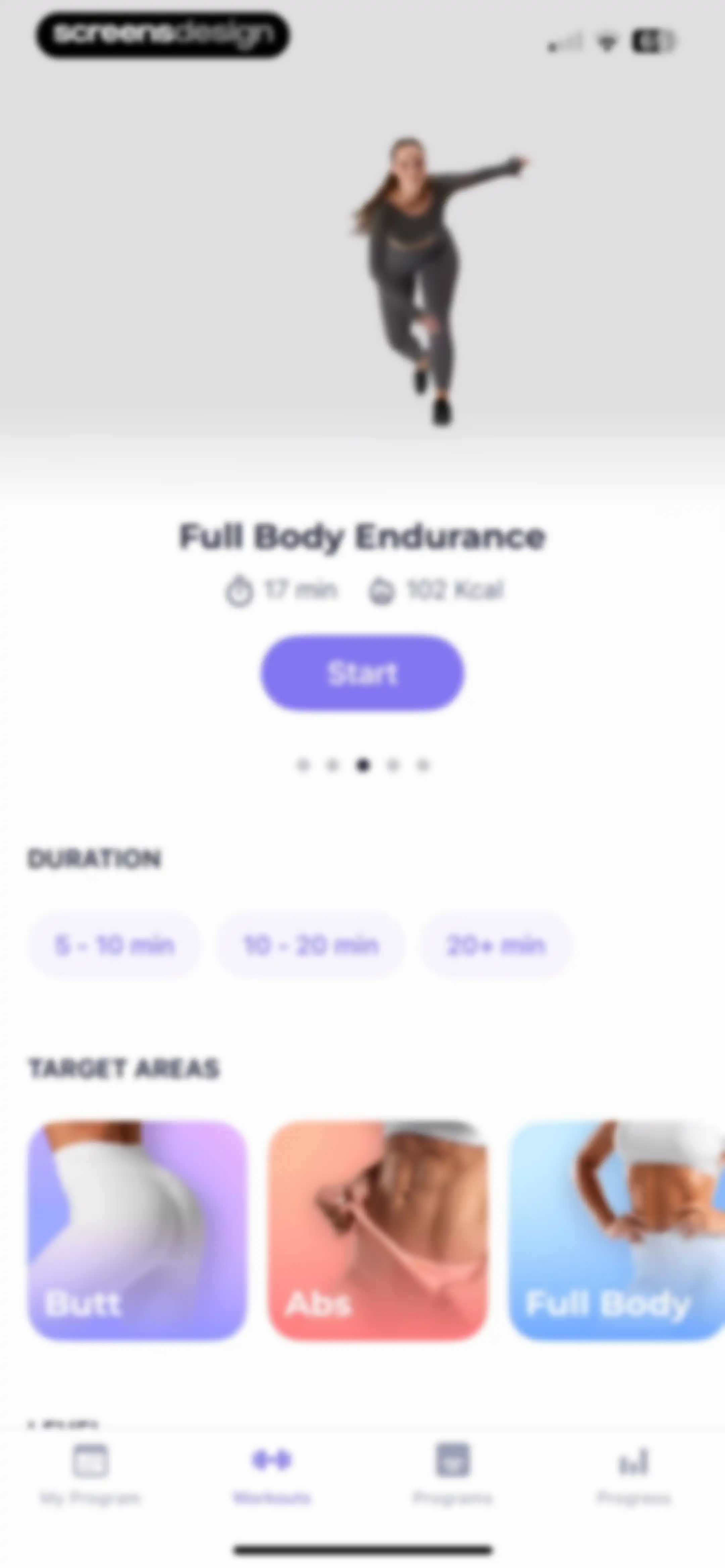 FitMe - Lazy Workout at Home screen 84