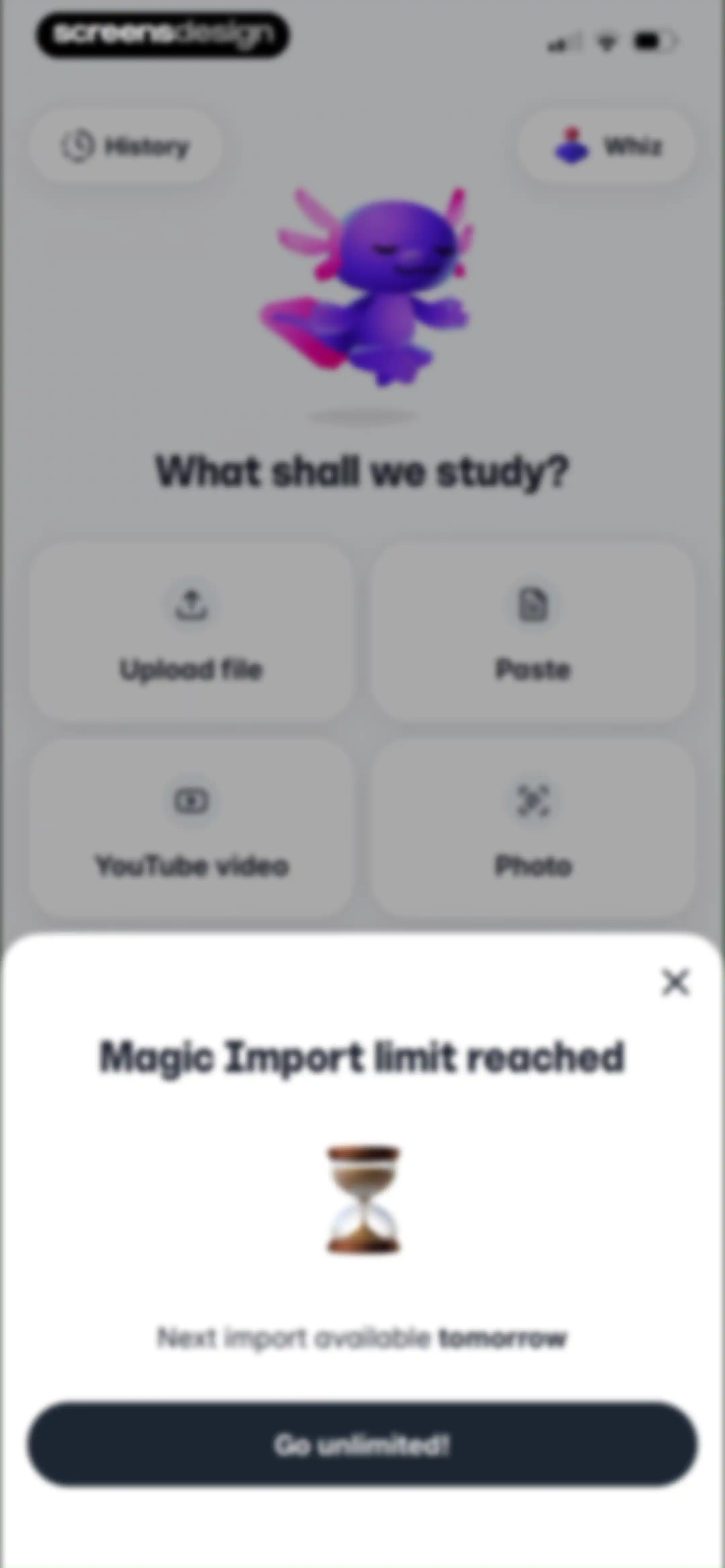 Gizmo: AI Tutor screen 95