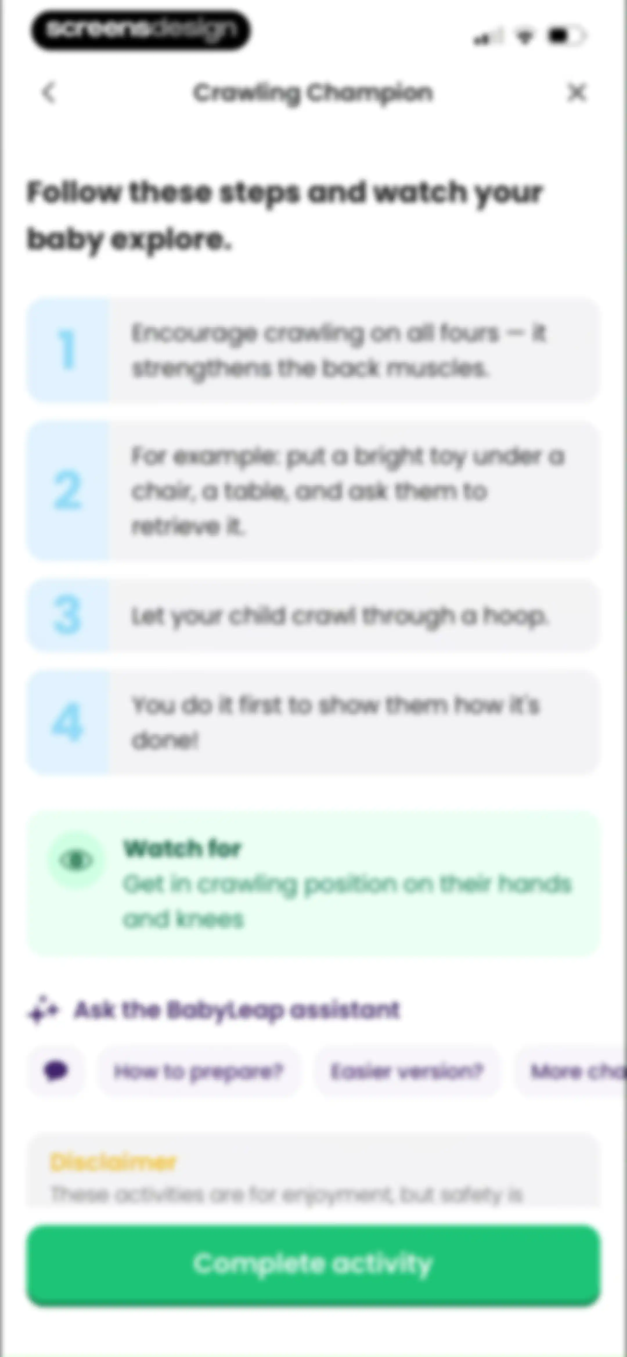 Baby Leap: Milestone Tracker screen 39
