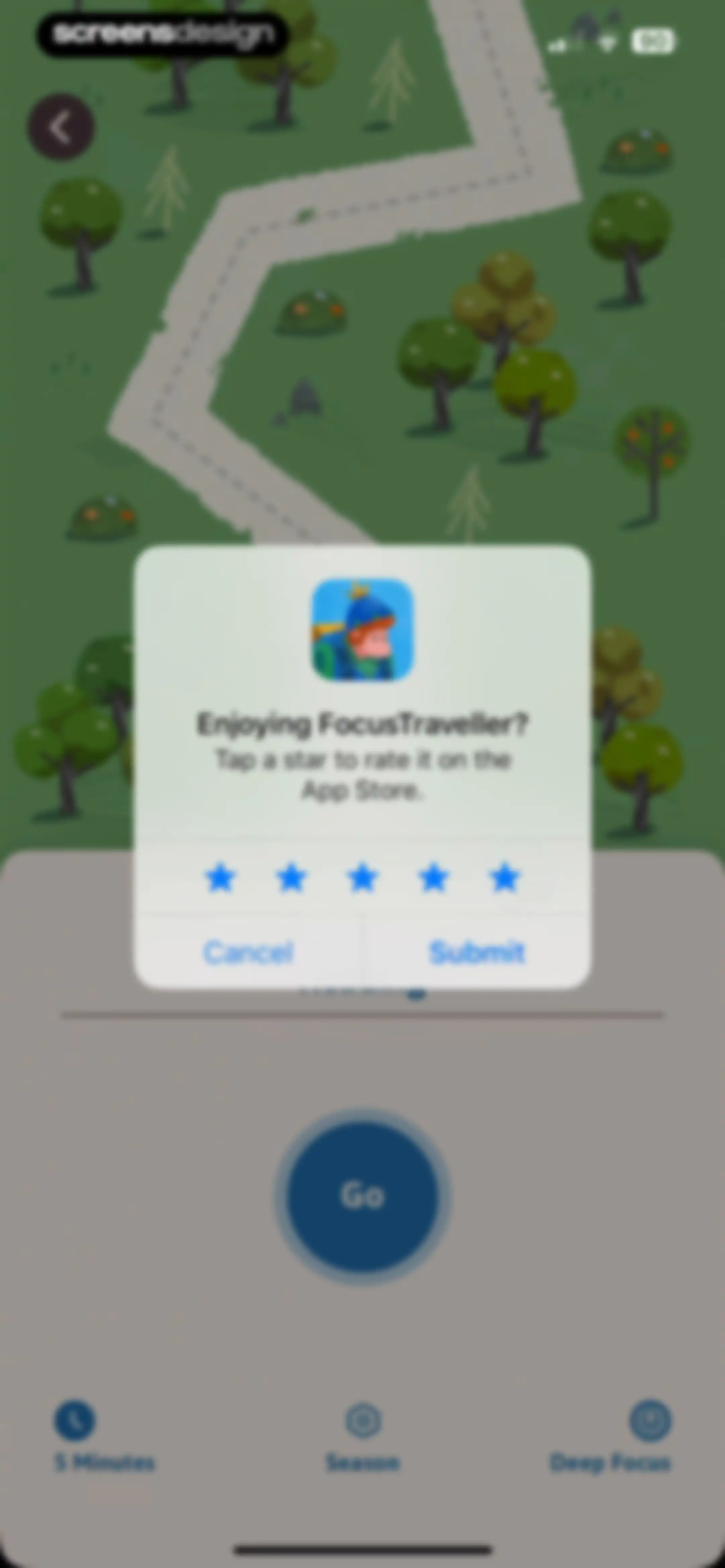 Focus Traveller - Flow Timer screen 39