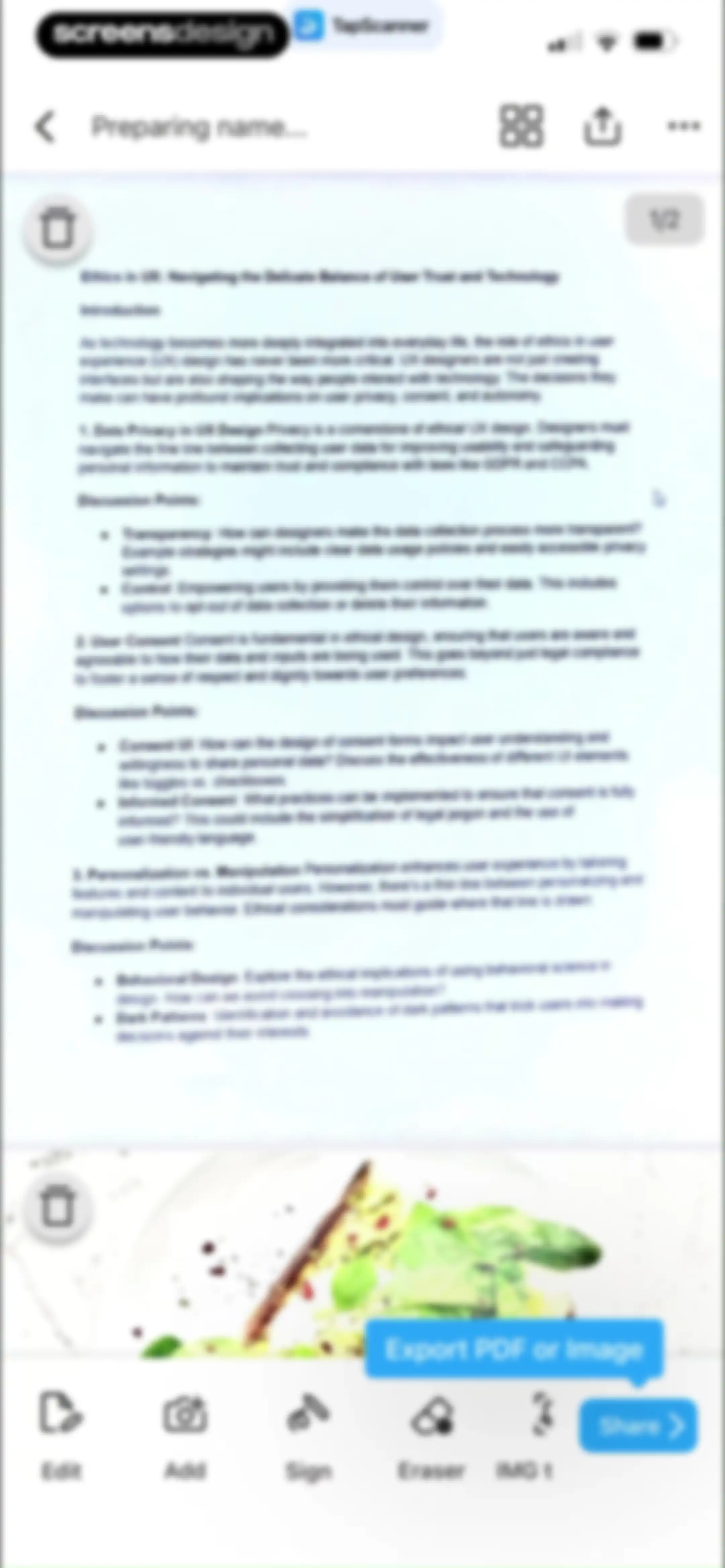 PDF Scanner App: TapScanner screen 31