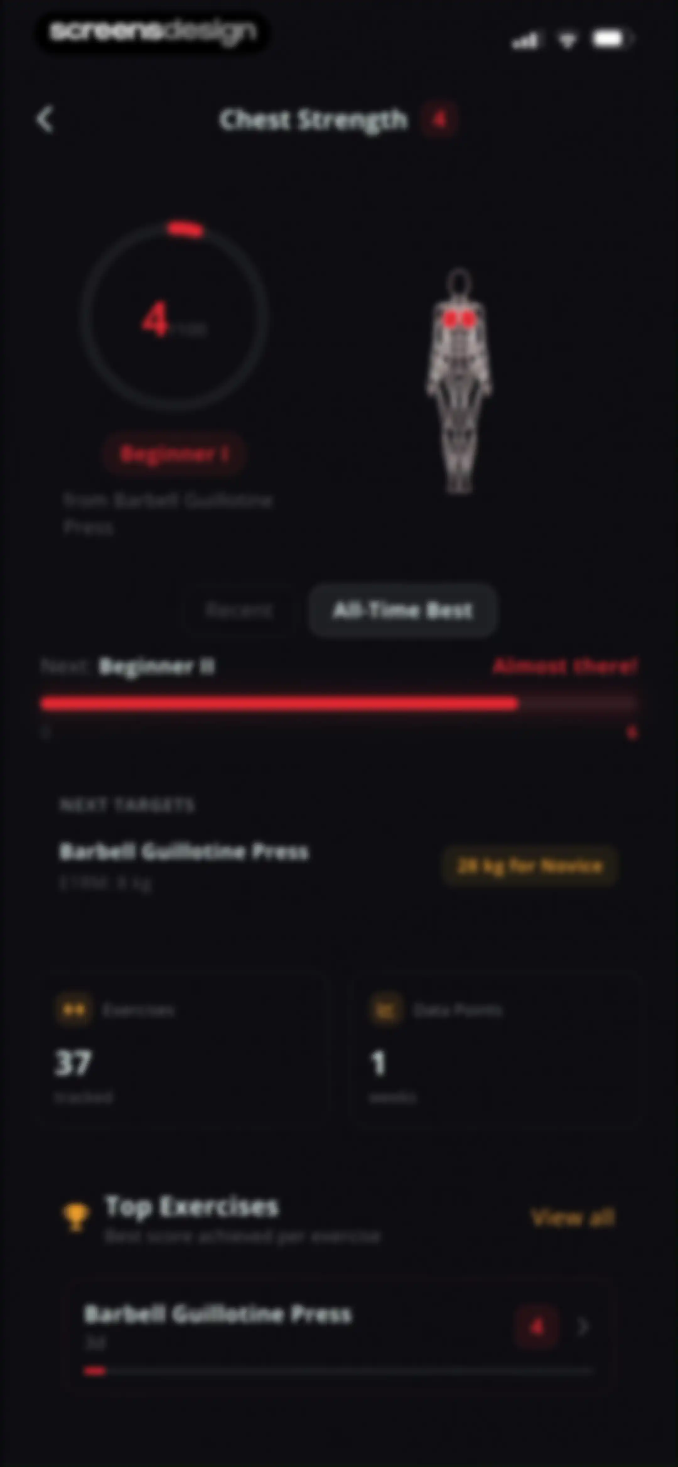 Stronger - Gym Workout Planner screen 80