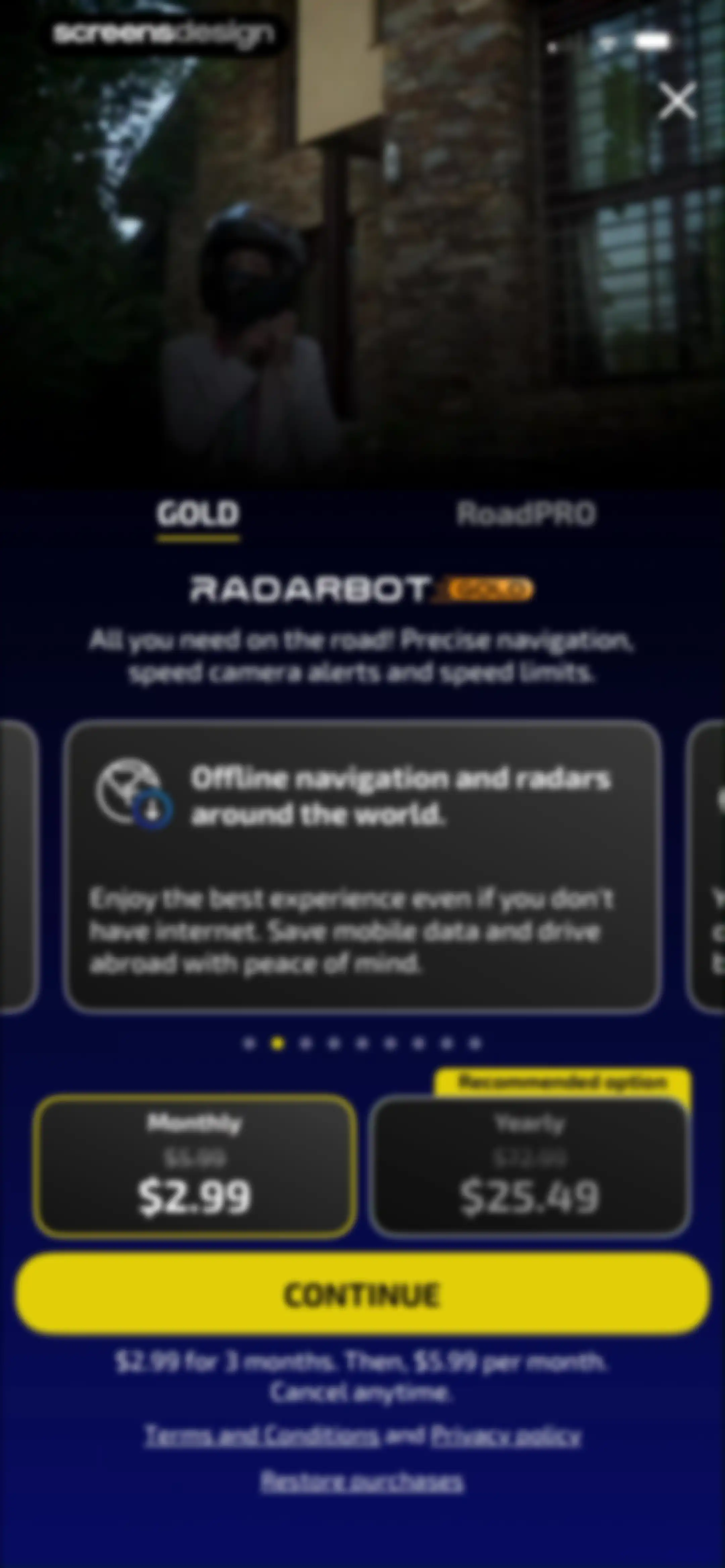 Radarbot: Speed Camera GPS App screen 12
