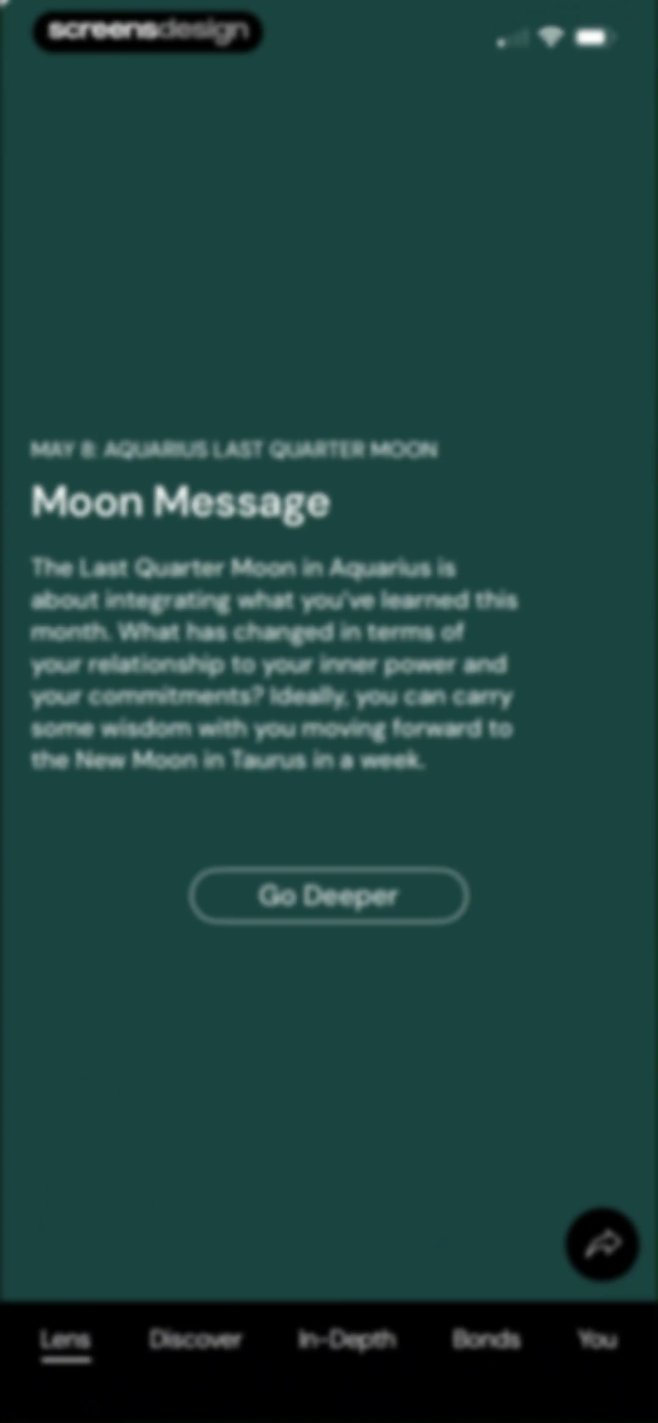 The Pattern: Astrology screen 18