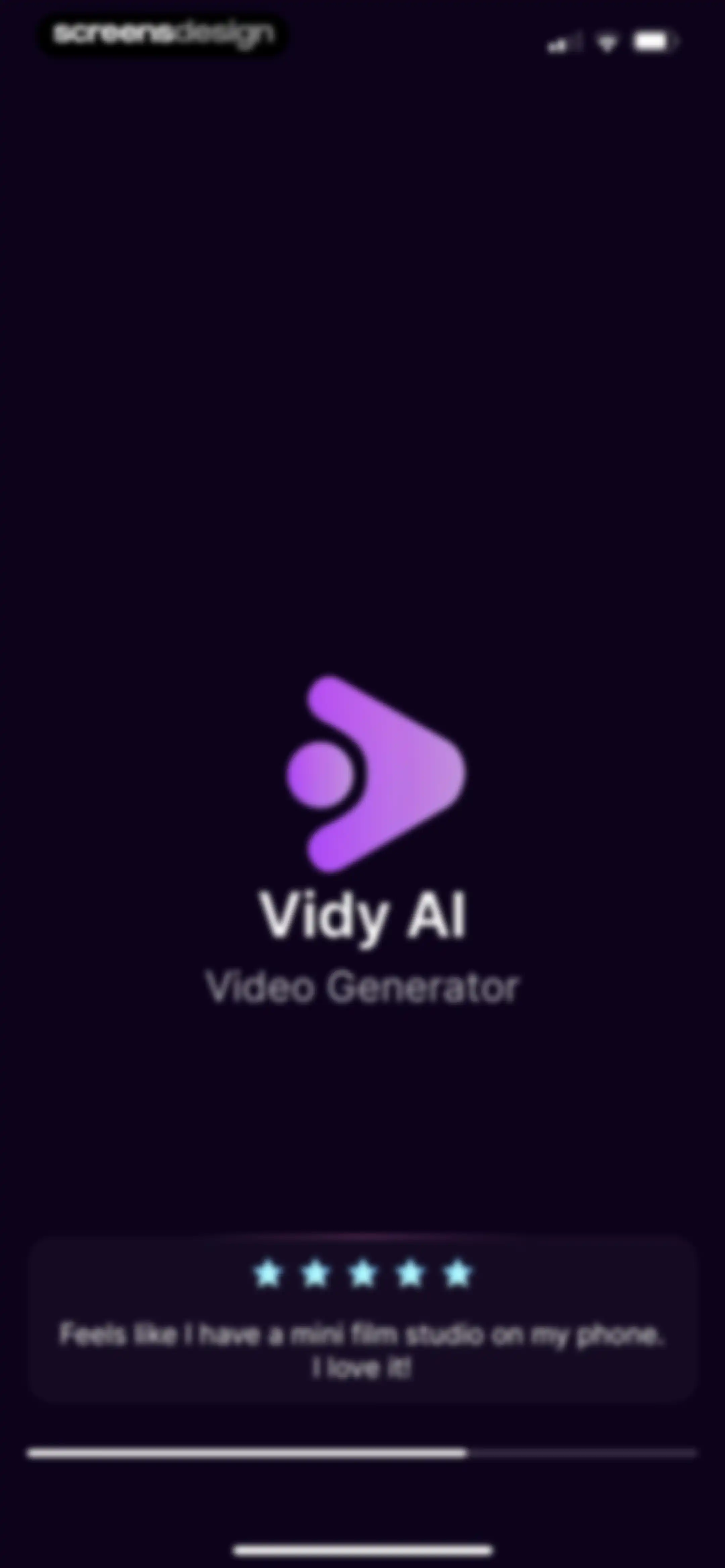 Vidy: AI Video Maker & Editor screen 2