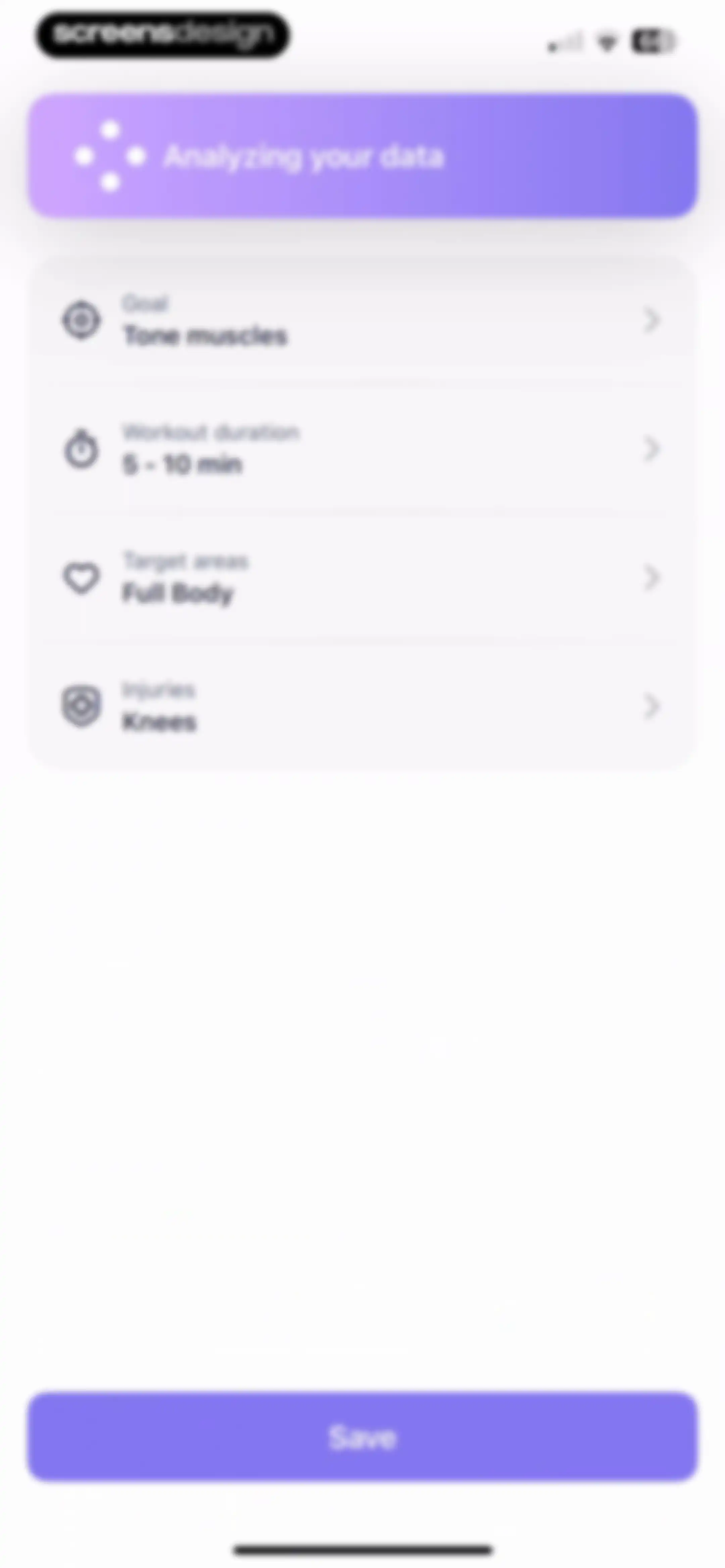 FitMe - Lazy Workout at Home screen 68