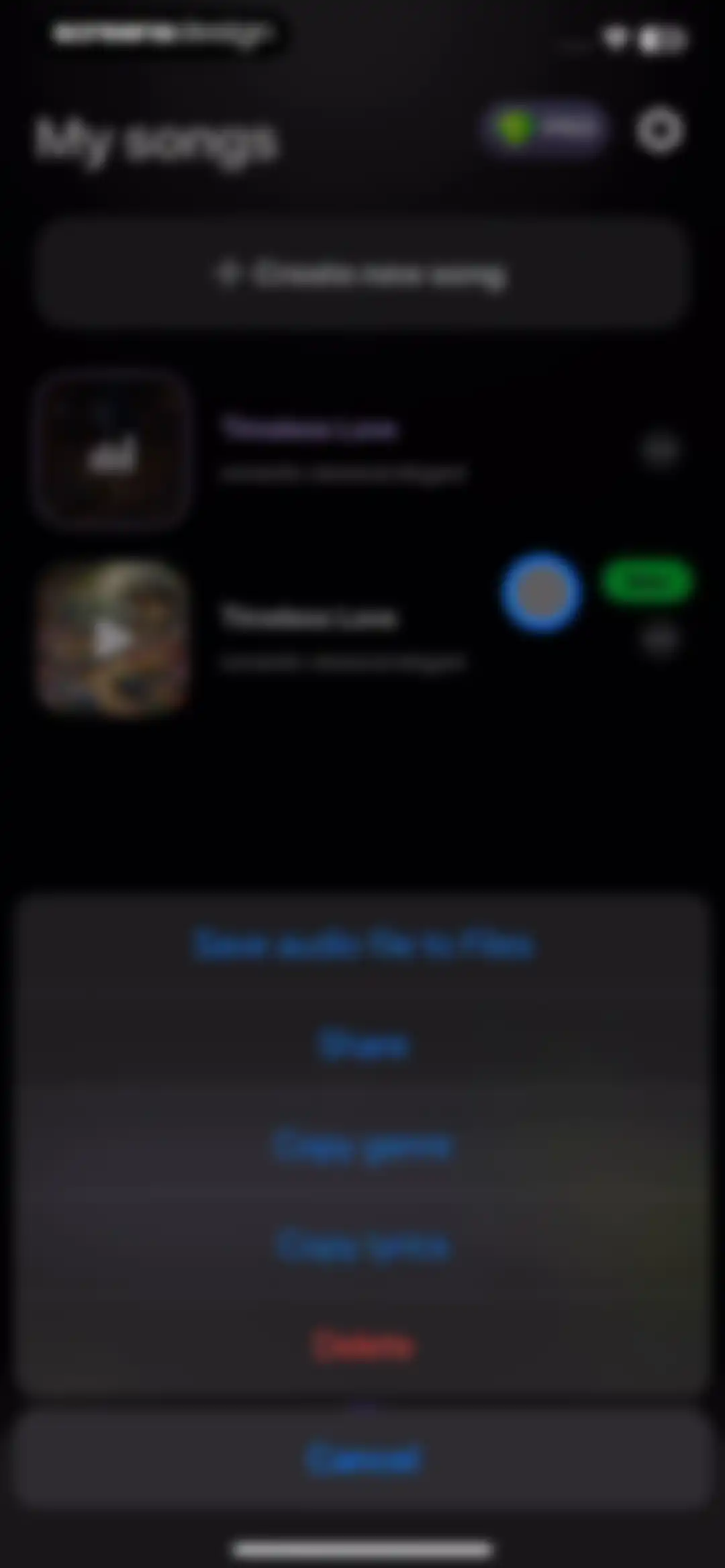 AI Song Music Generator: Muzio screen 22