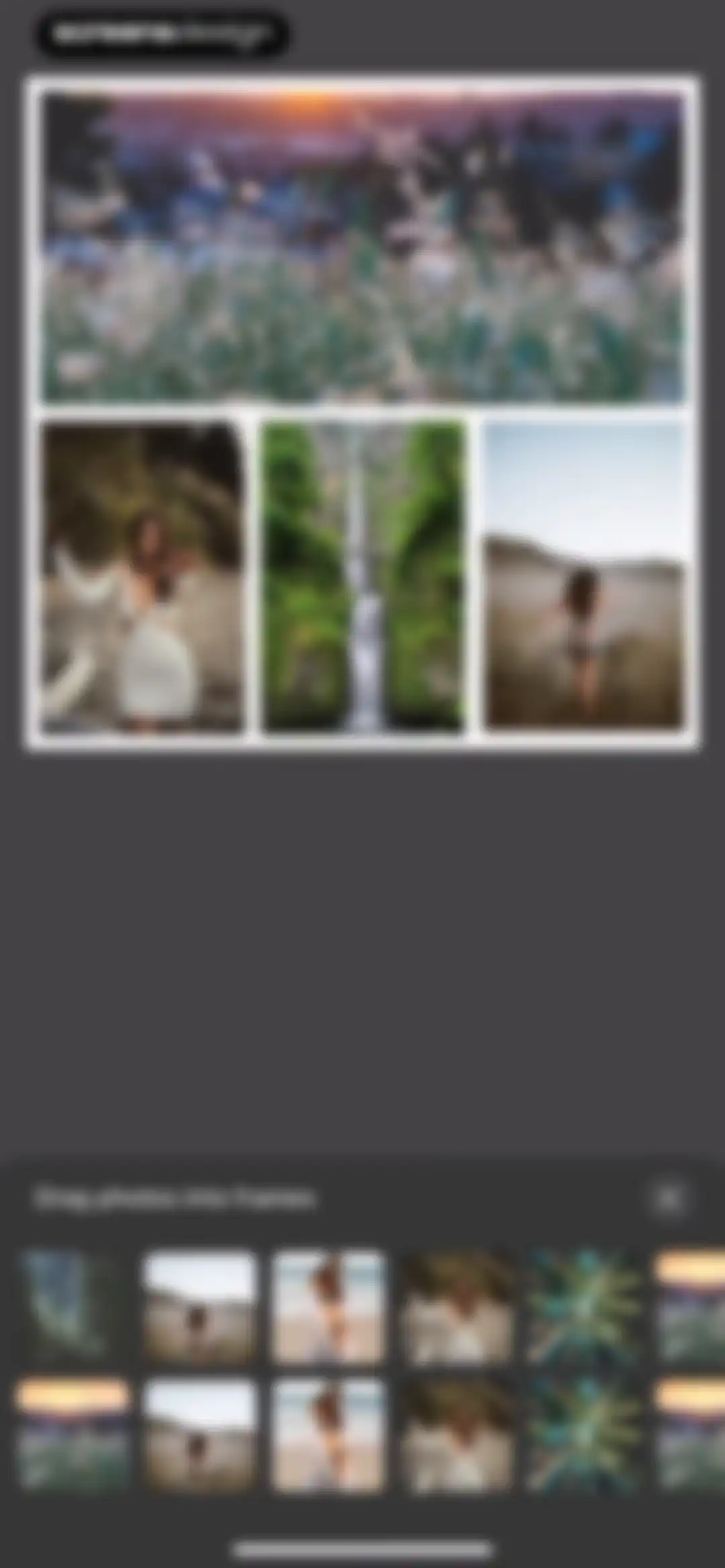 Layout Photo Collage - Mixgram screen 8