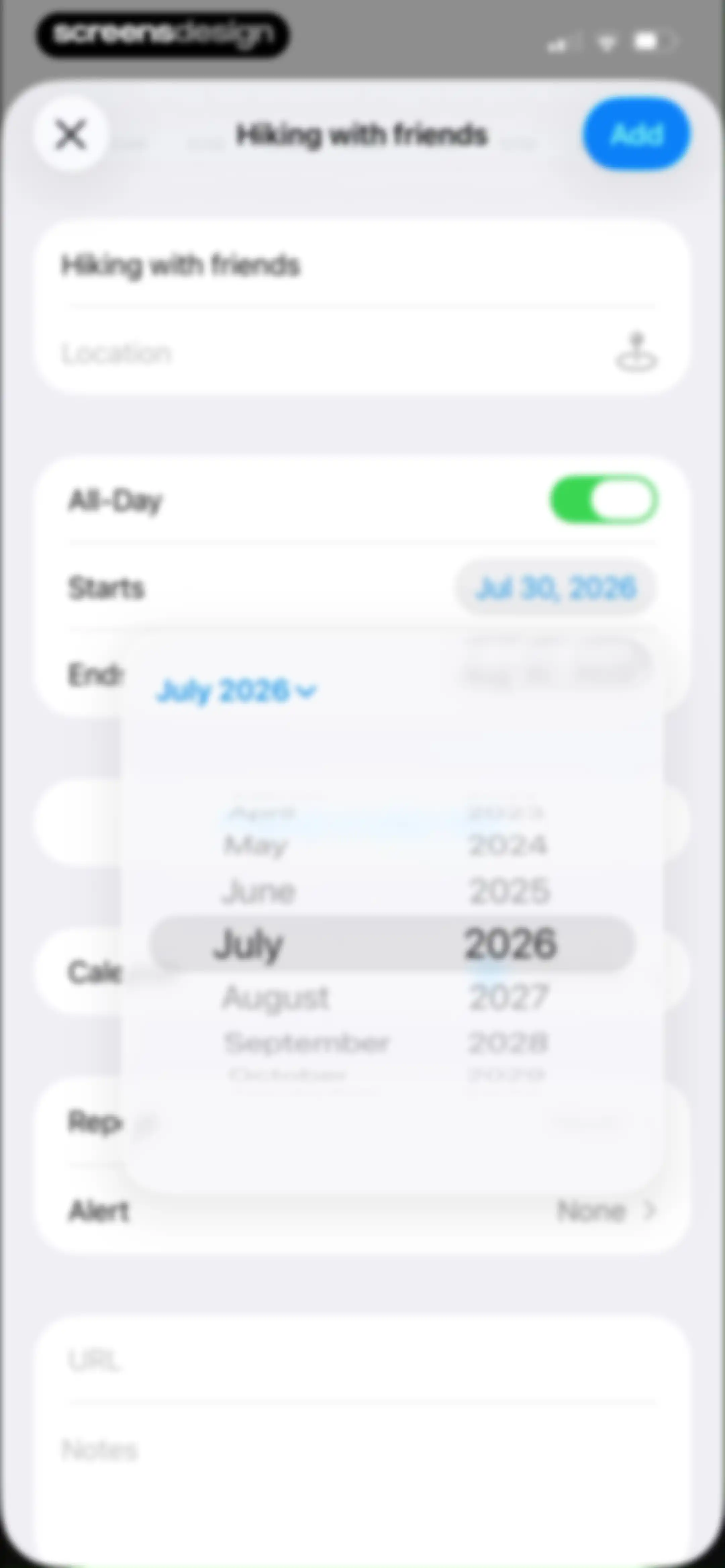 Fantastical Calendar screen 45