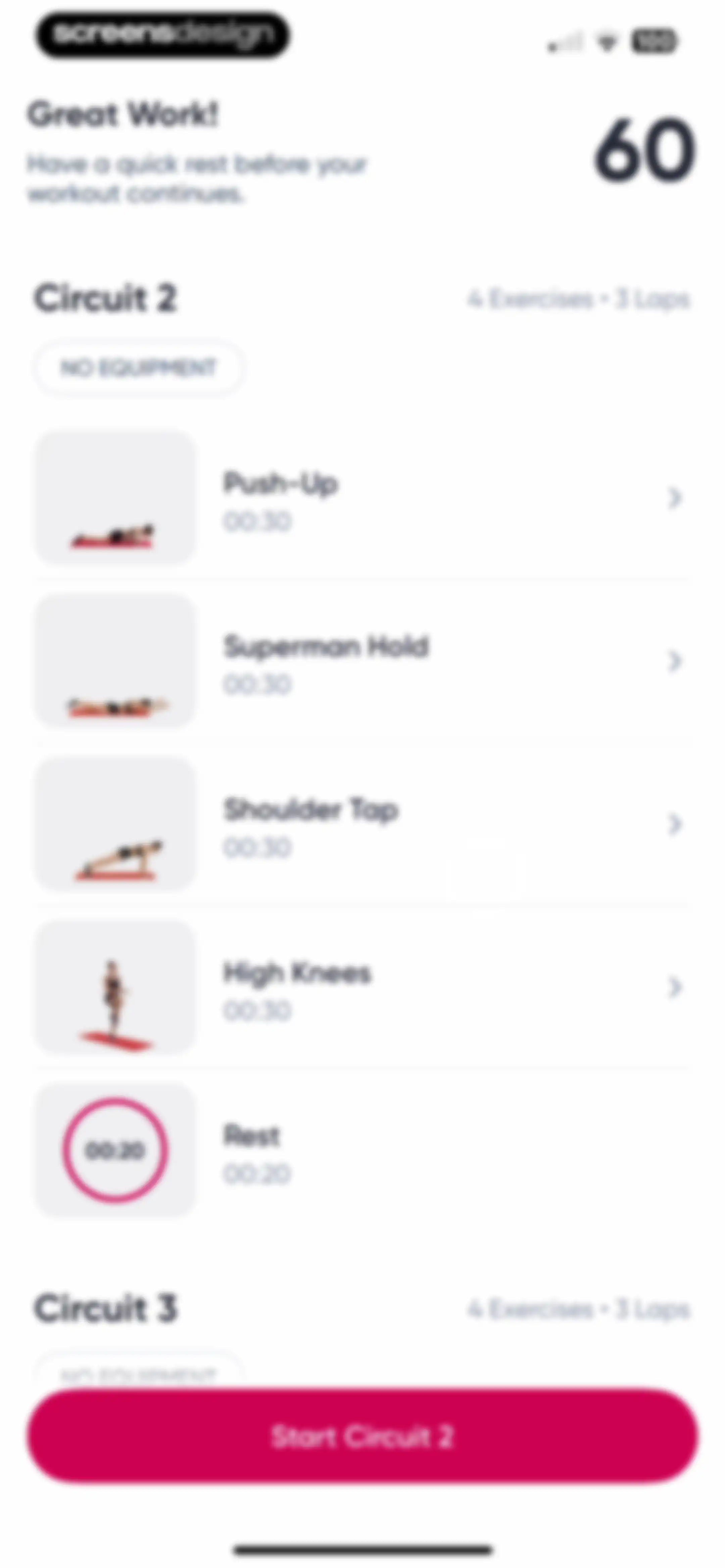 Sweat: Fitness App For Women screen 73