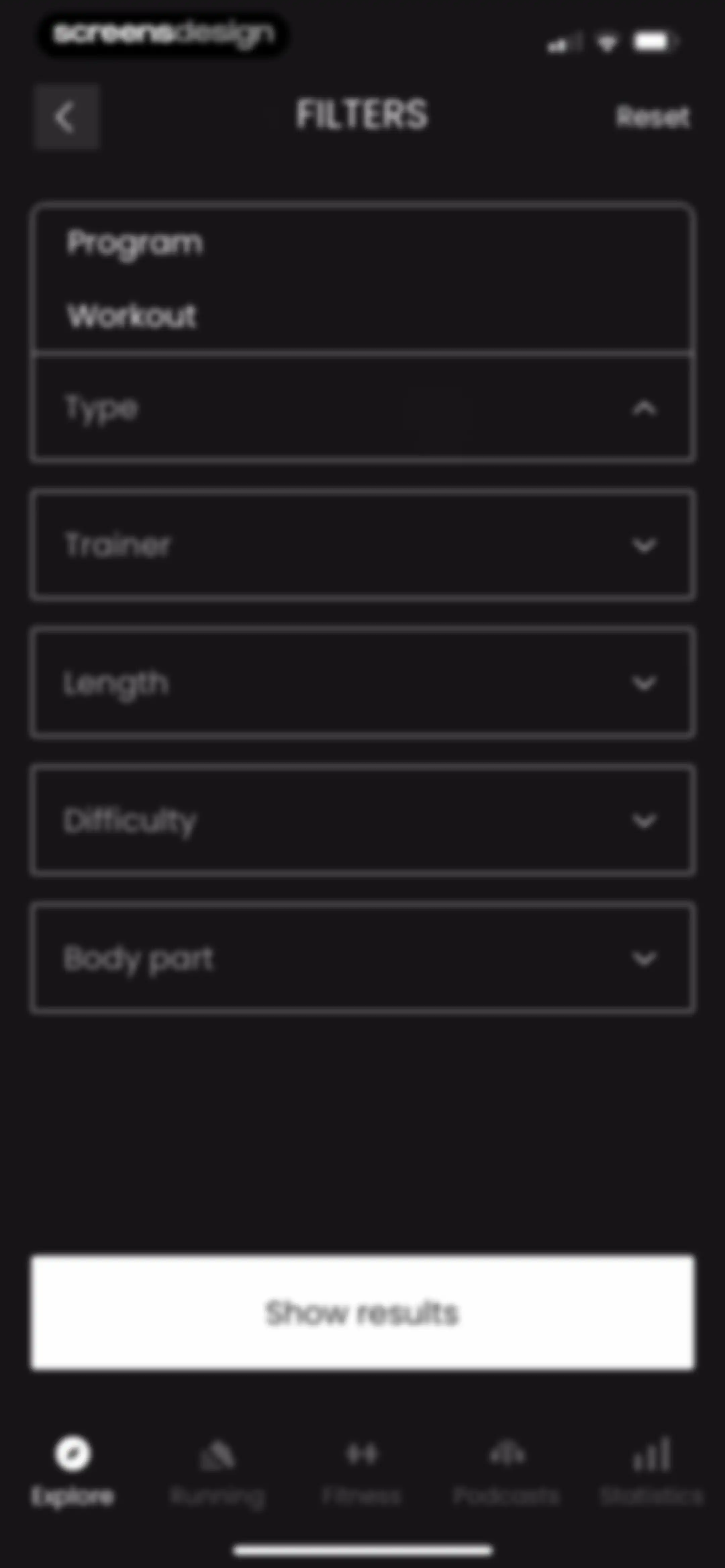 Made4 - Fitness & Running screen 28