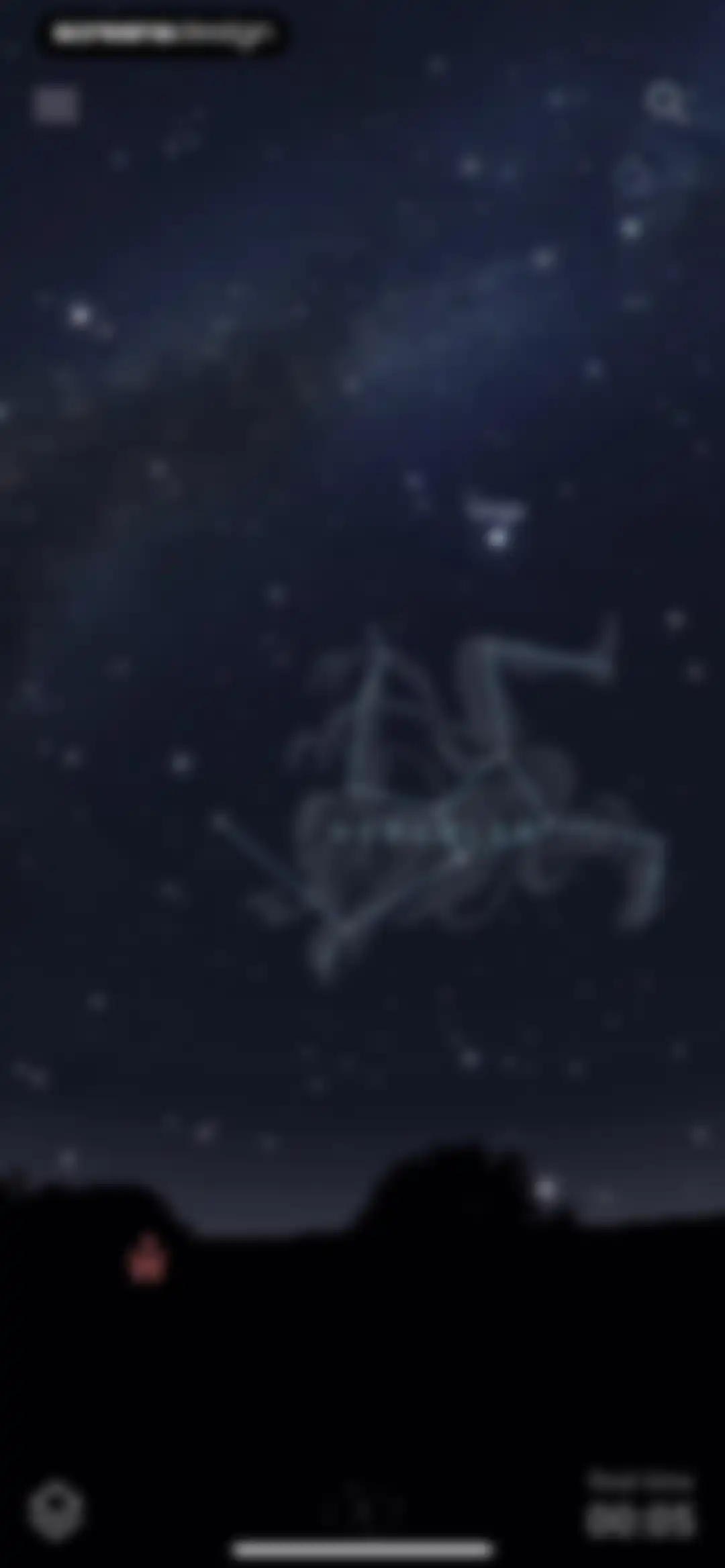 Stellarium Mobile - Star Map screen 2