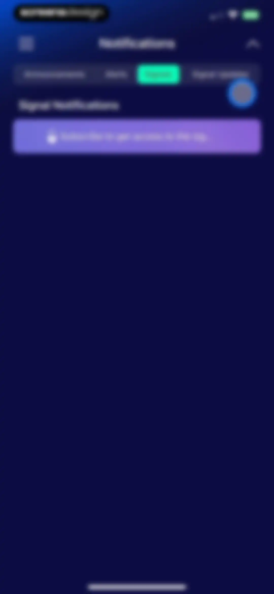 Stocks Alerter screen 67