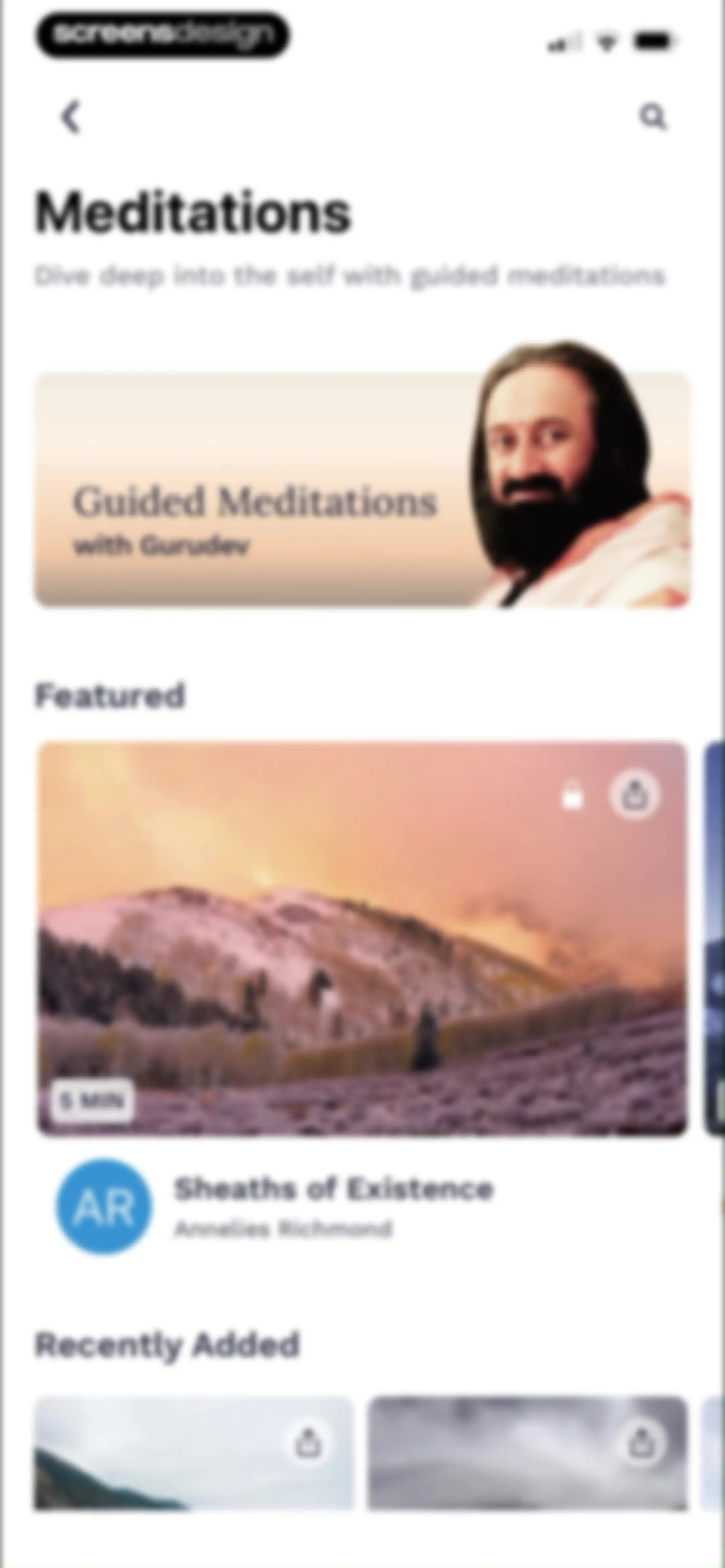 Art of Living Official App screen 49