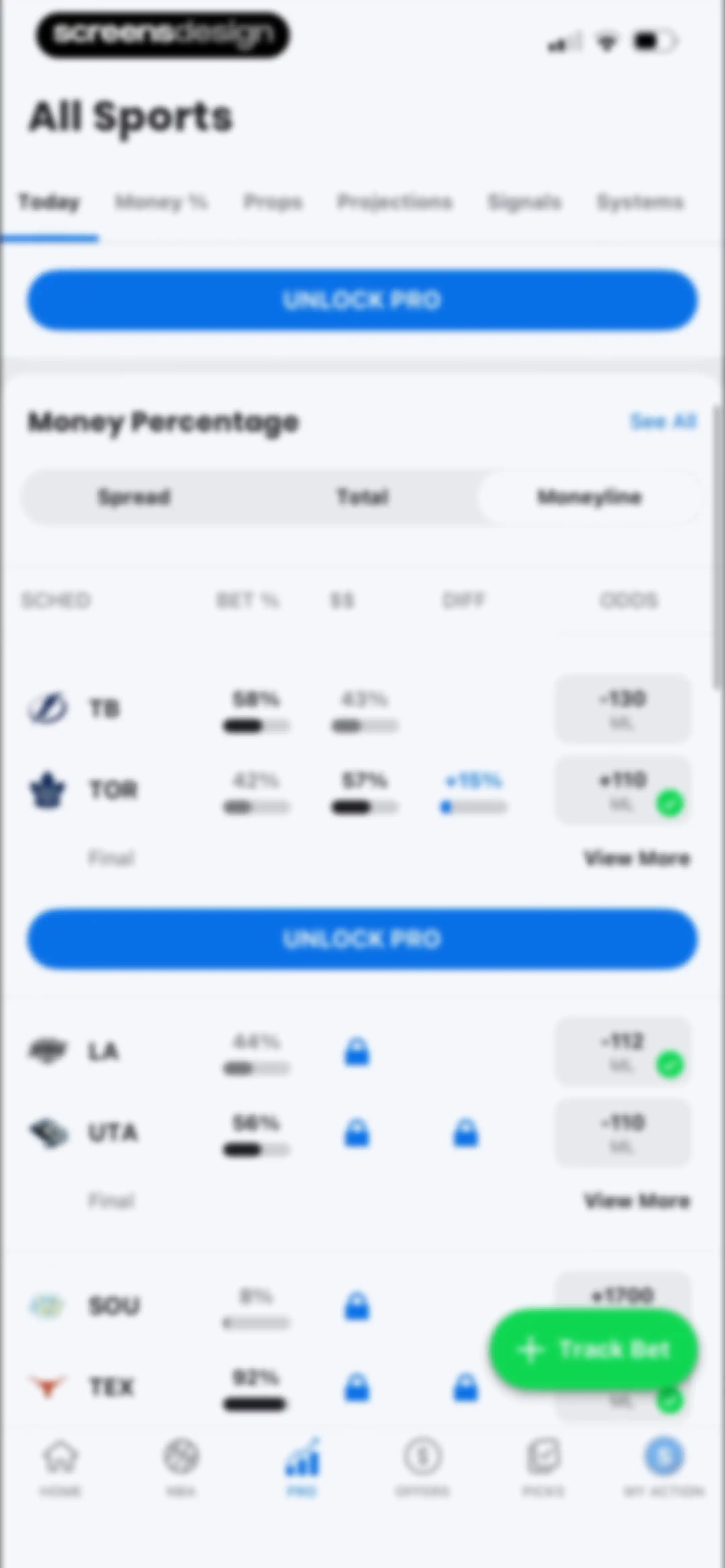 Action Network: Sports Betting screen 137