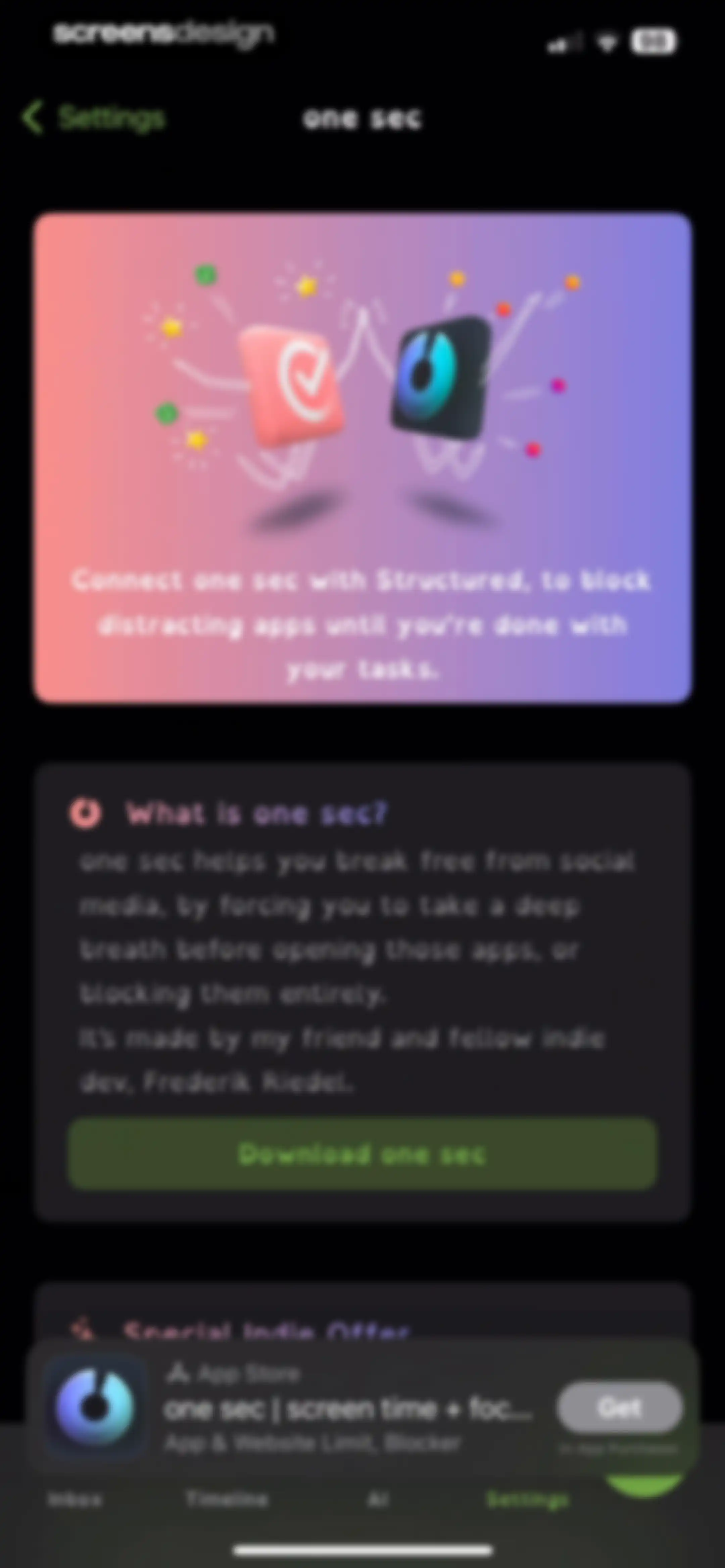 Structured: Daily Planner Todo screen 90
