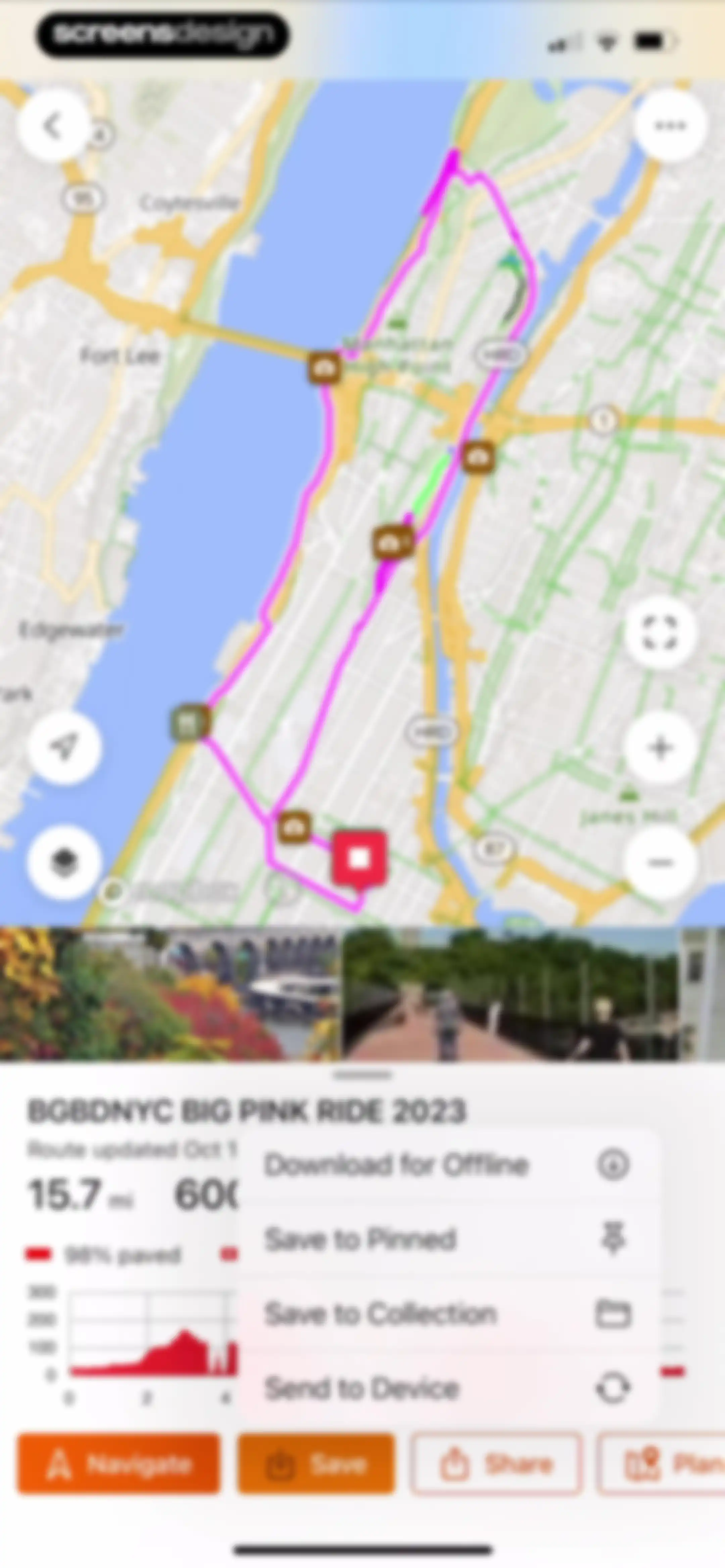 Ride with GPS: Bike Navigation screen 78