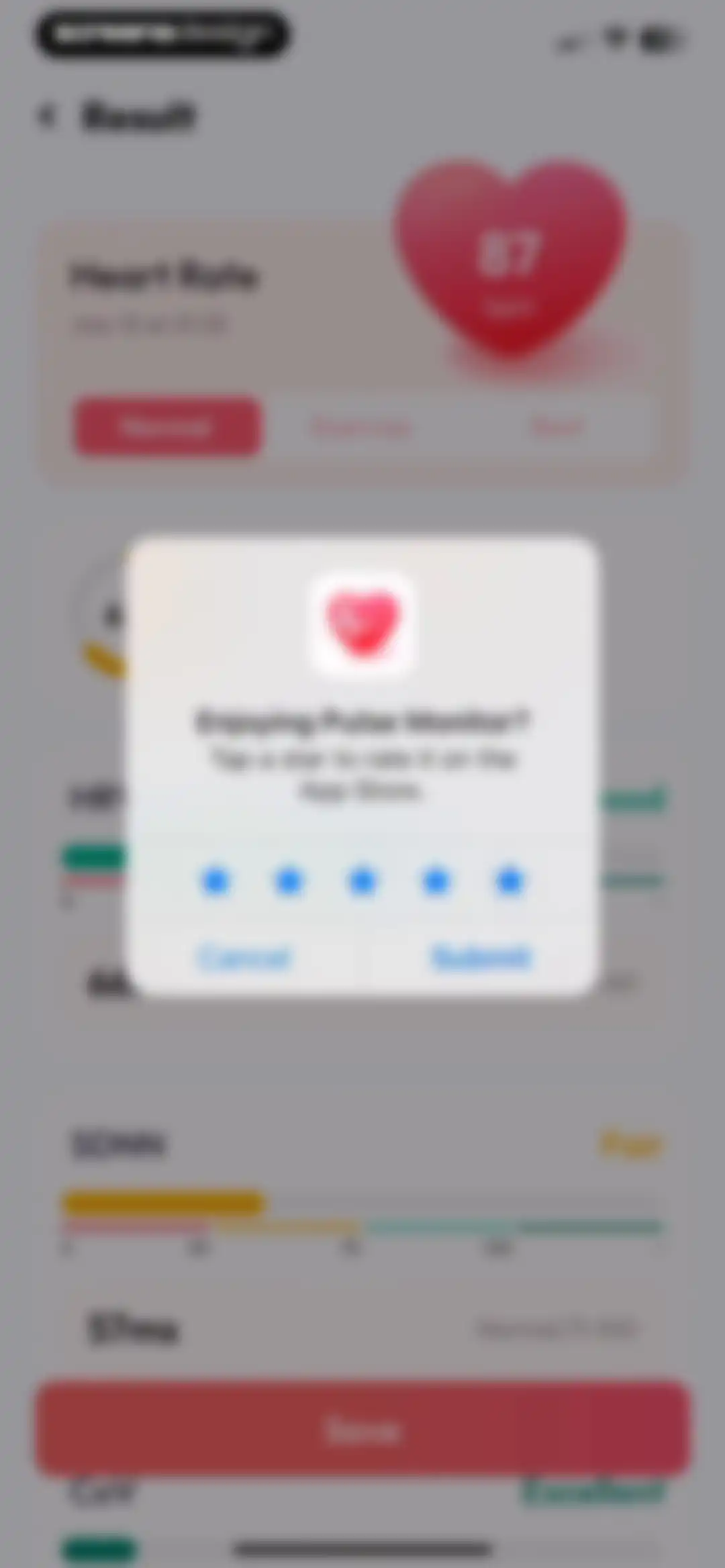 My Pulse: Heart Rate Monitor screen 23