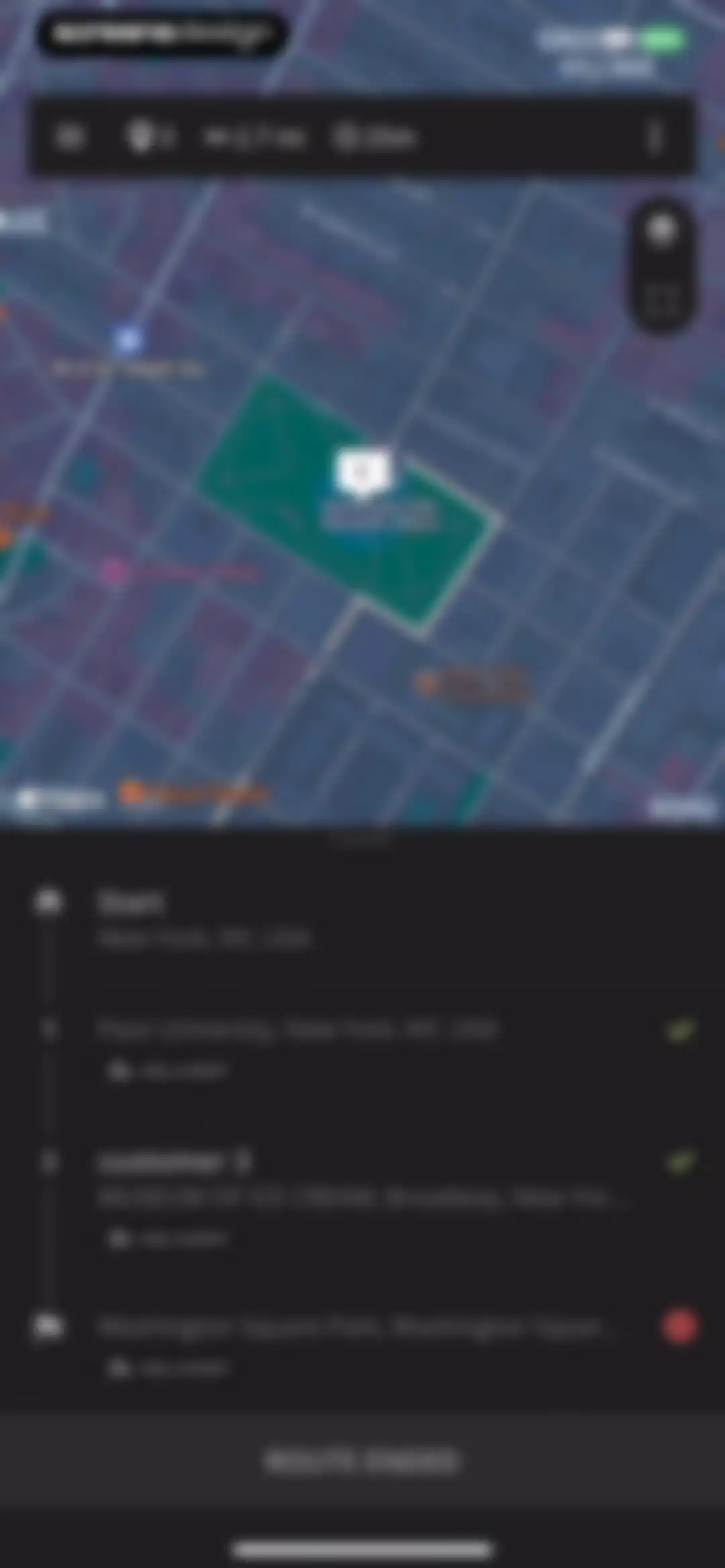 Route4Me Route Planner screen 45