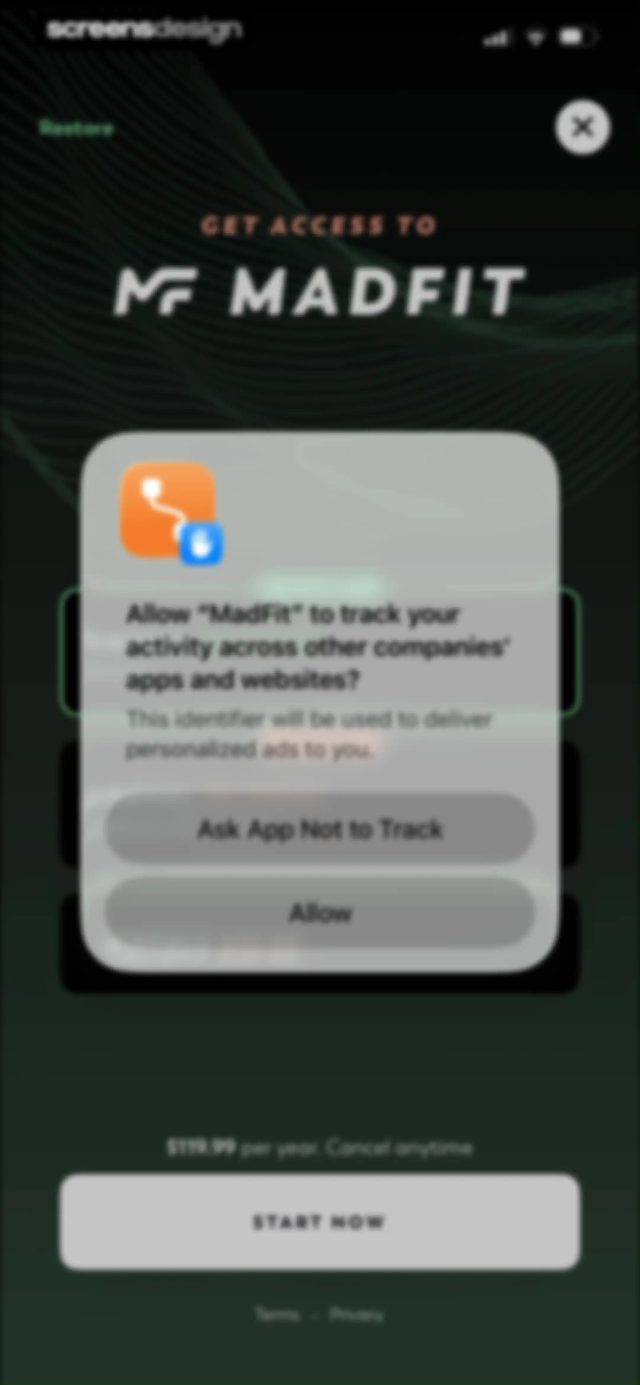 MadFit: Home Fitness Workouts screen 24