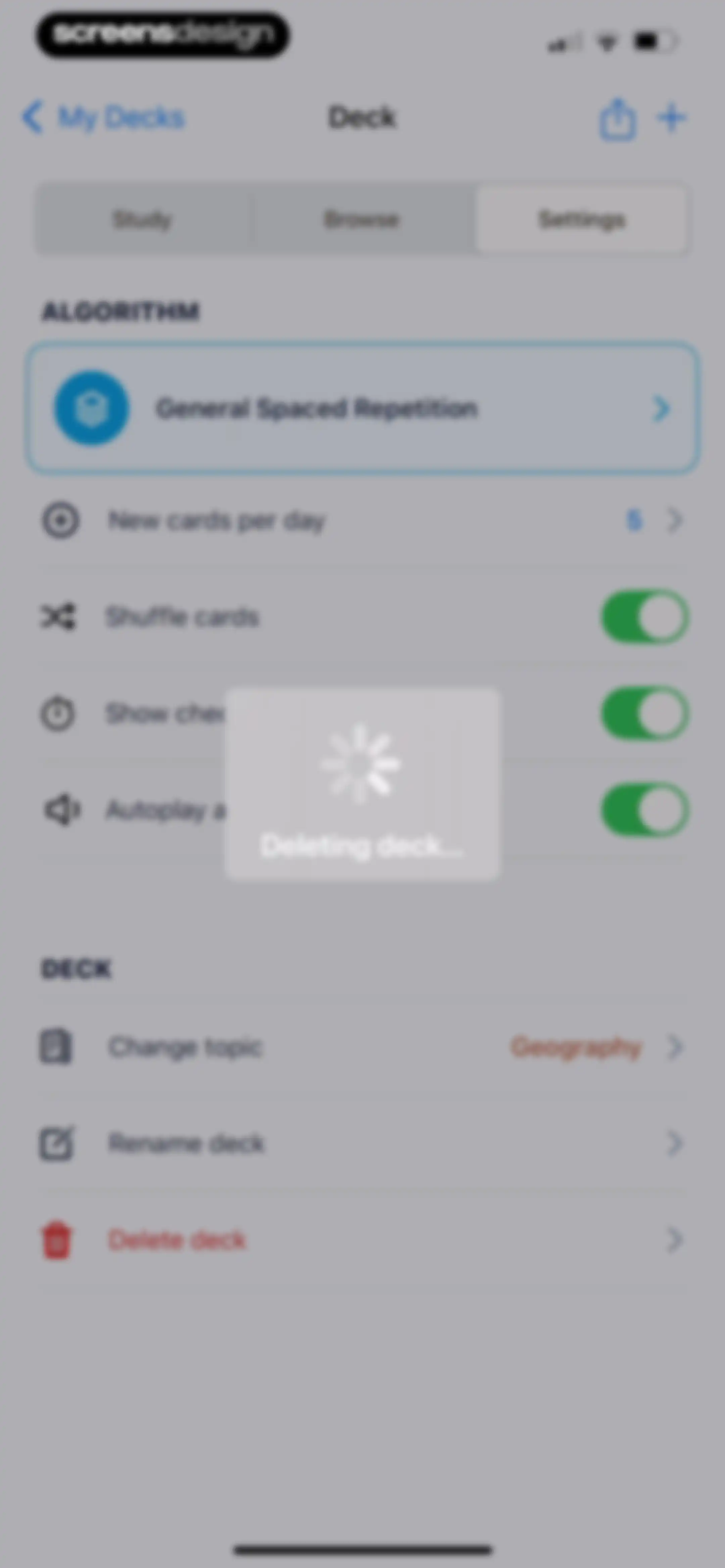 Mopiq: AI Flashcards Learning screen 81