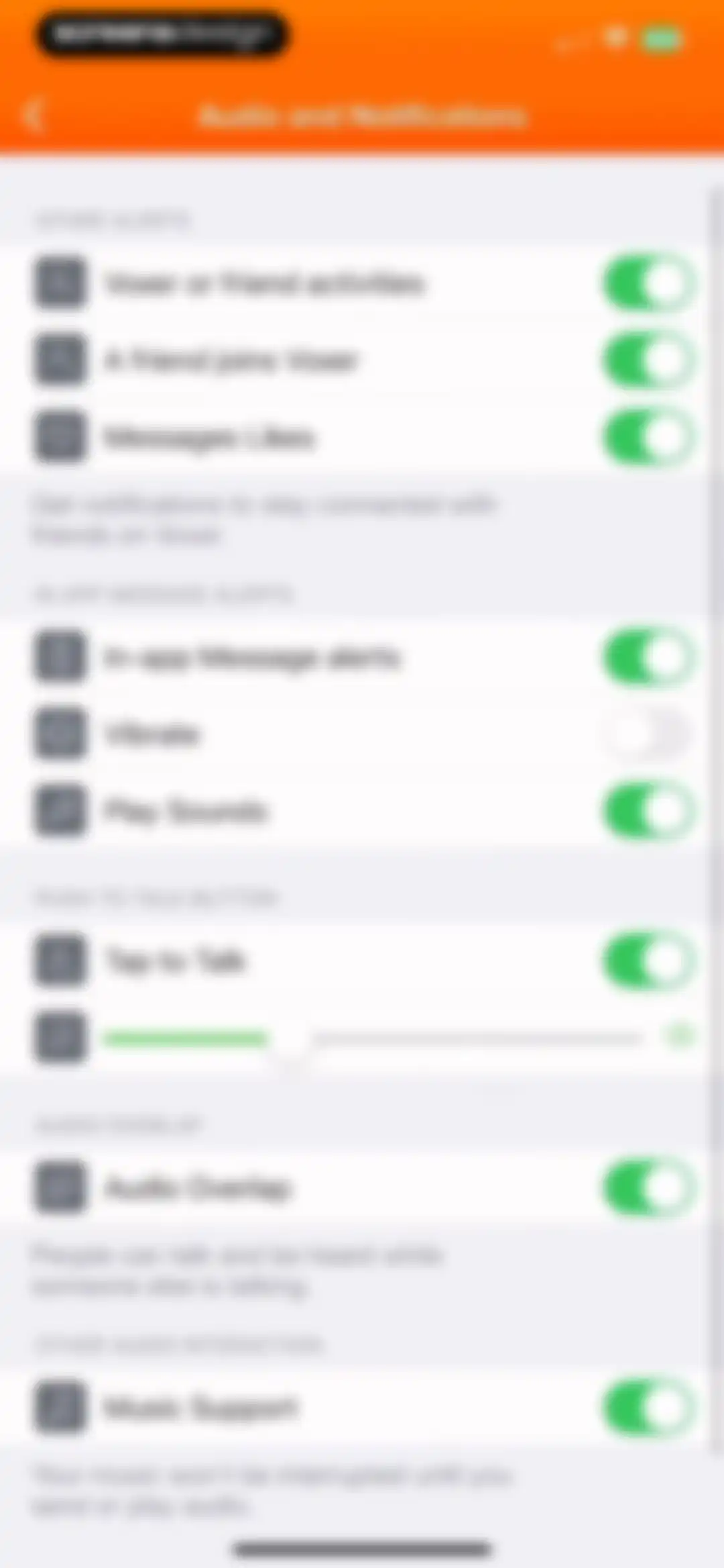 Voxer Walkie Talkie Messenger screen 48