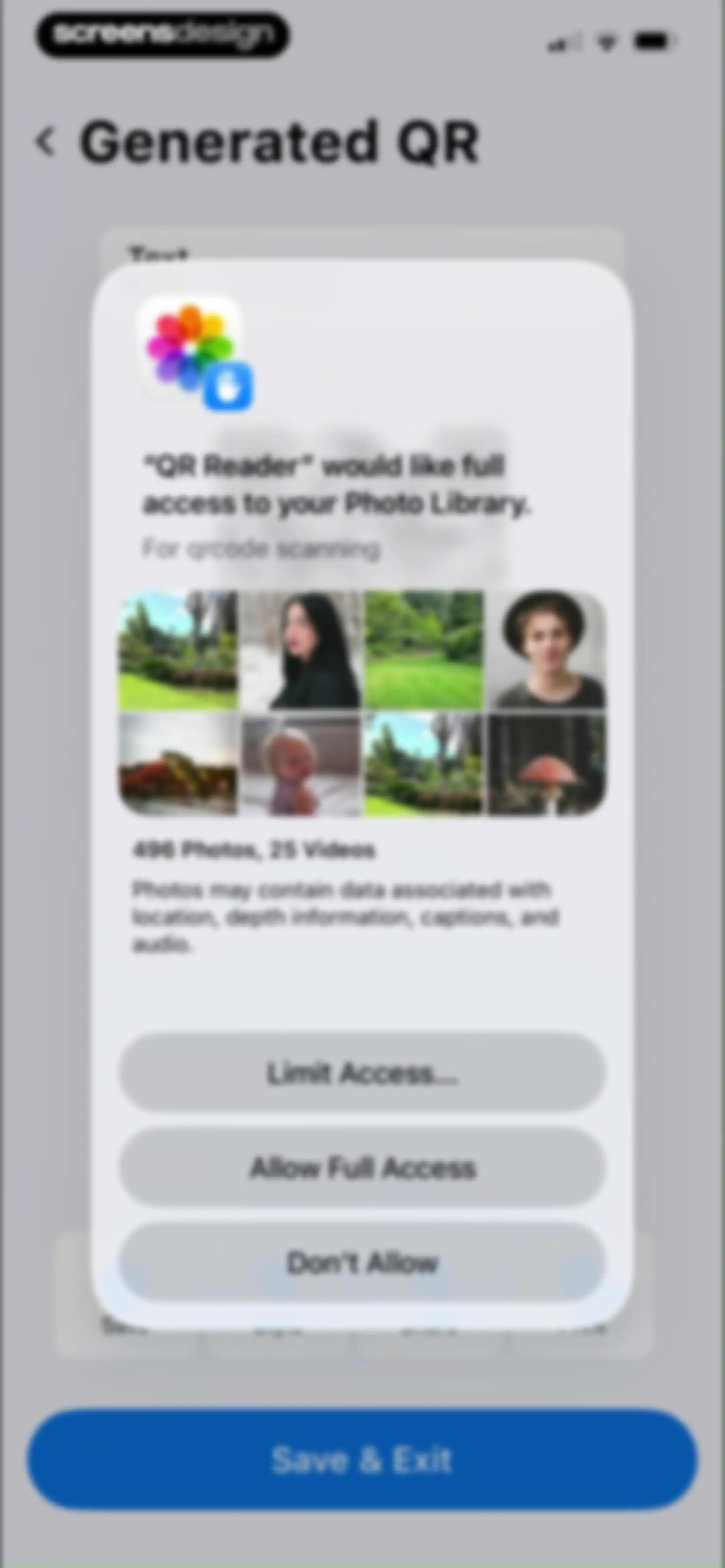 QR Code Scanner & AI Generator screen 20