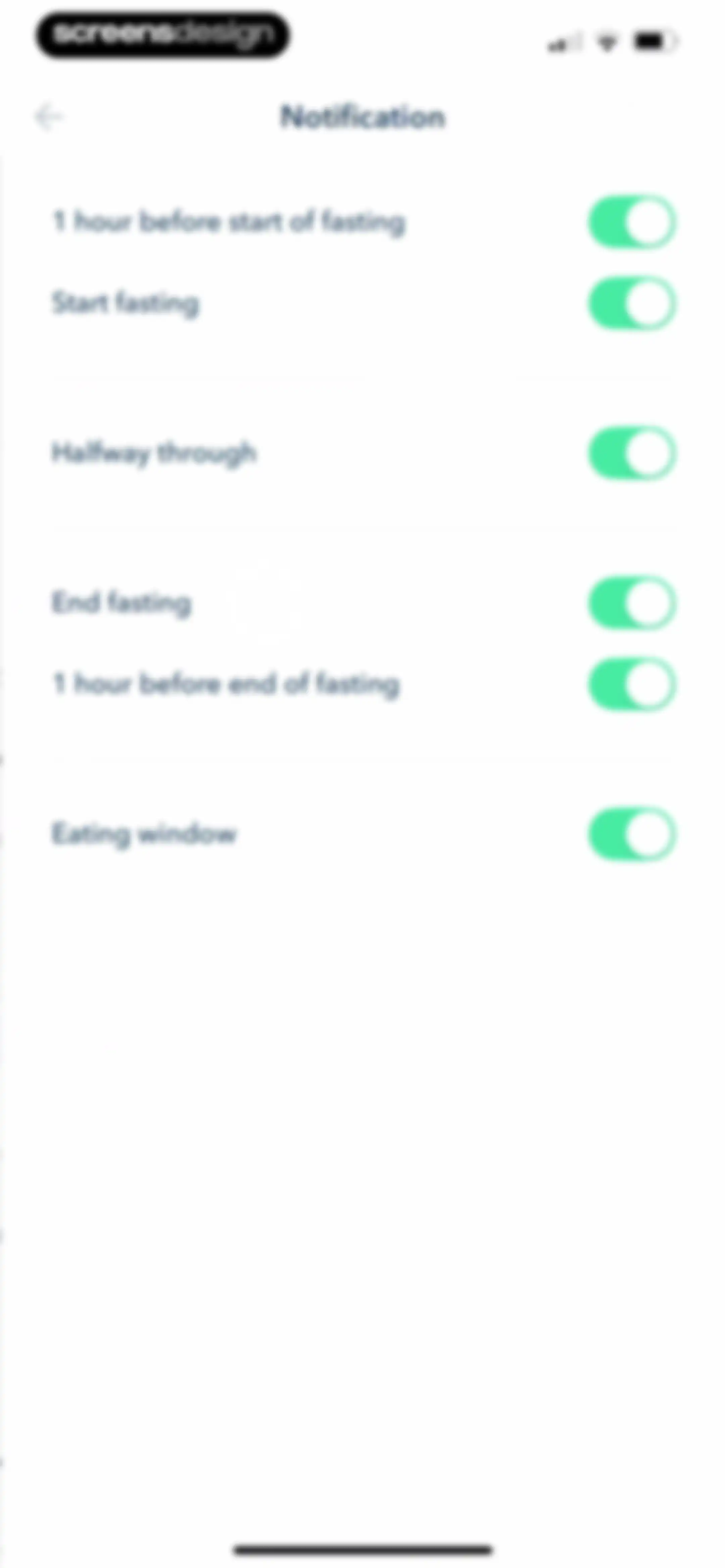 Intermittent Fasting Tracker - screen 323