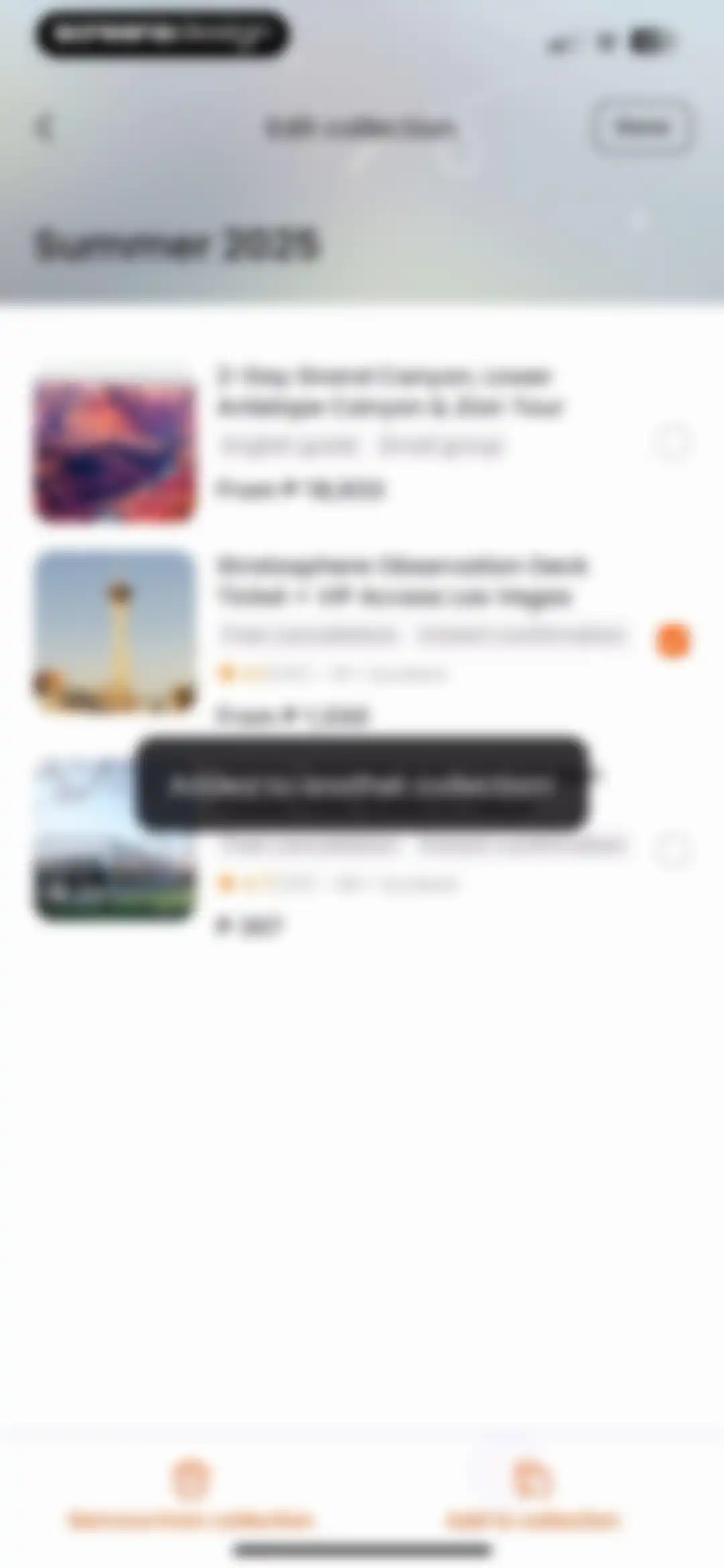 Klook: Travel & Activities screen 119