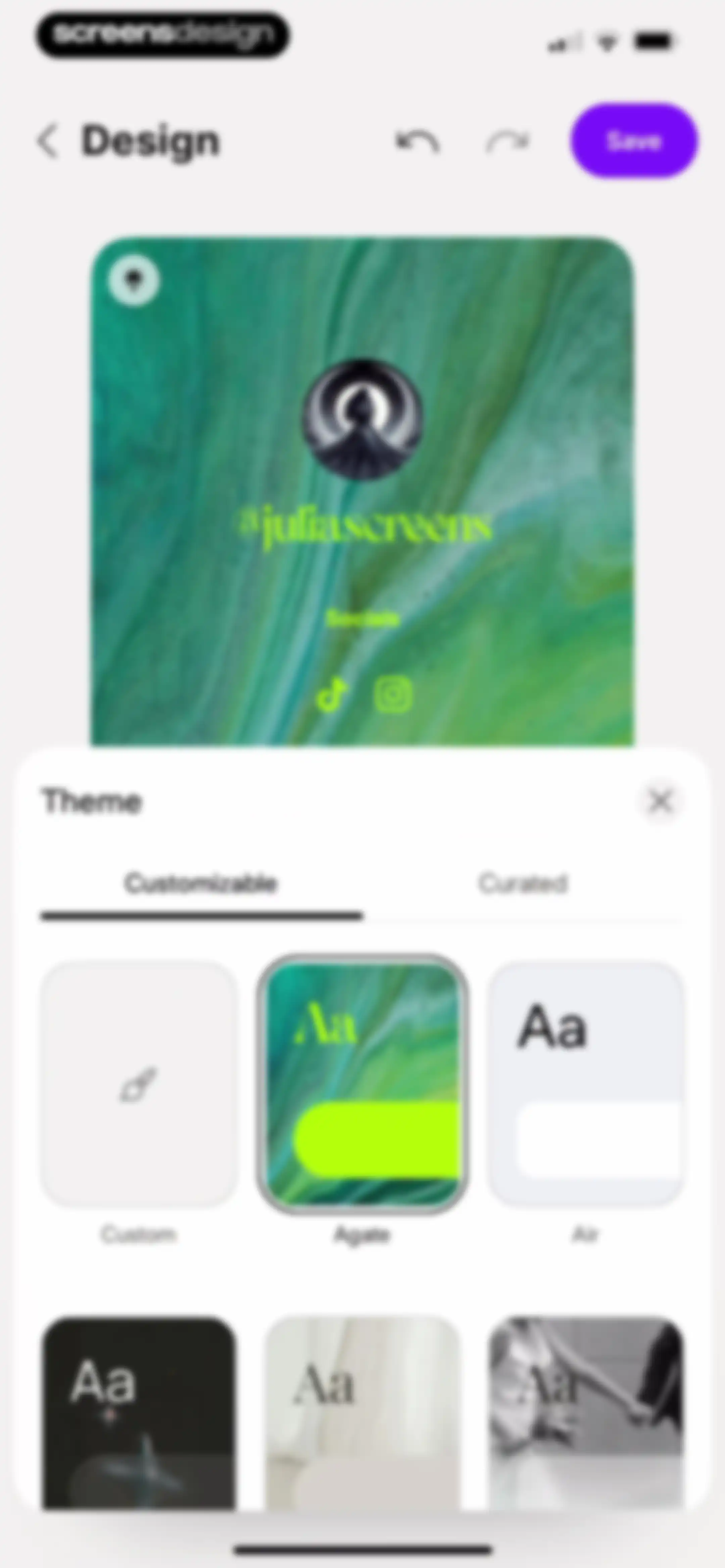 Linktree: Link in Bio Creator screen 83