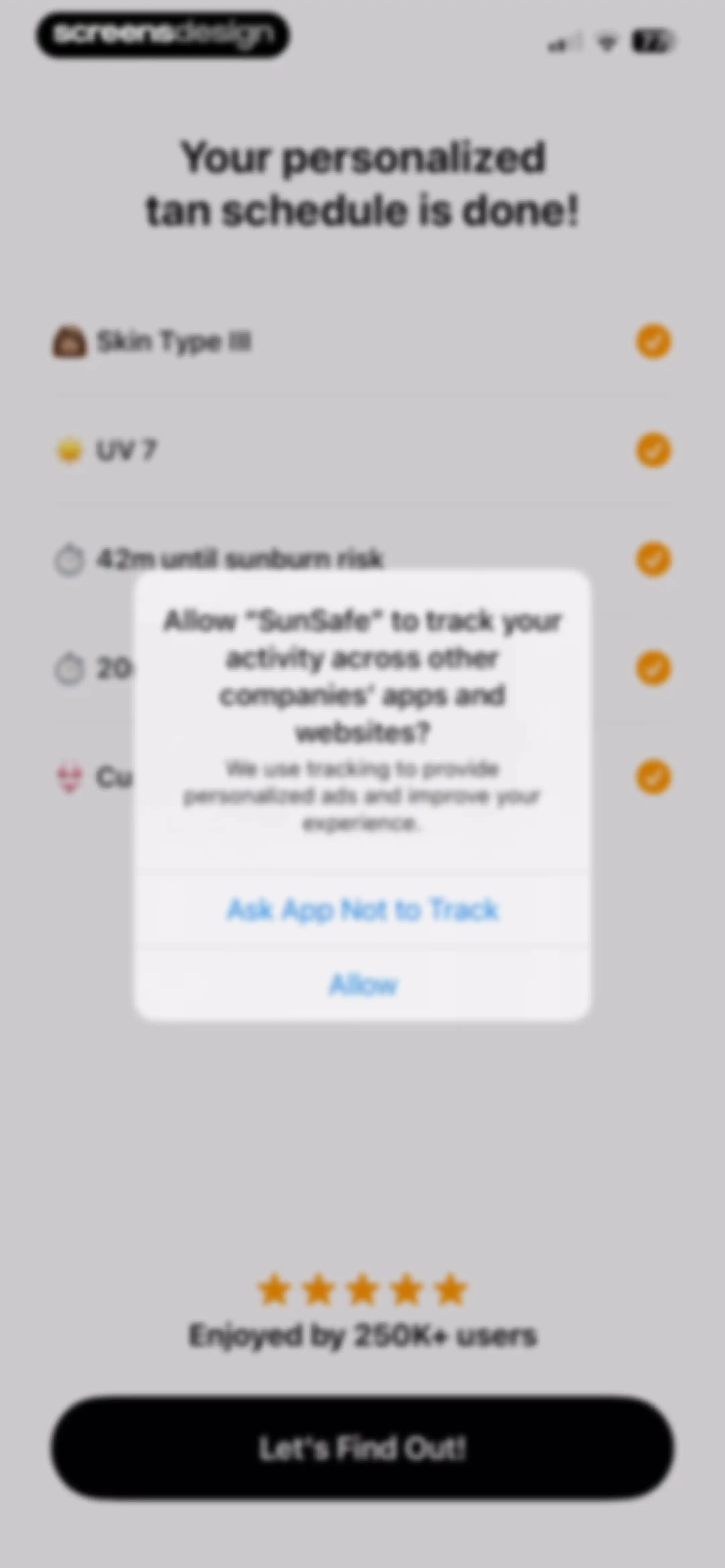 SunSafe: UV Index & Tanning screen 20