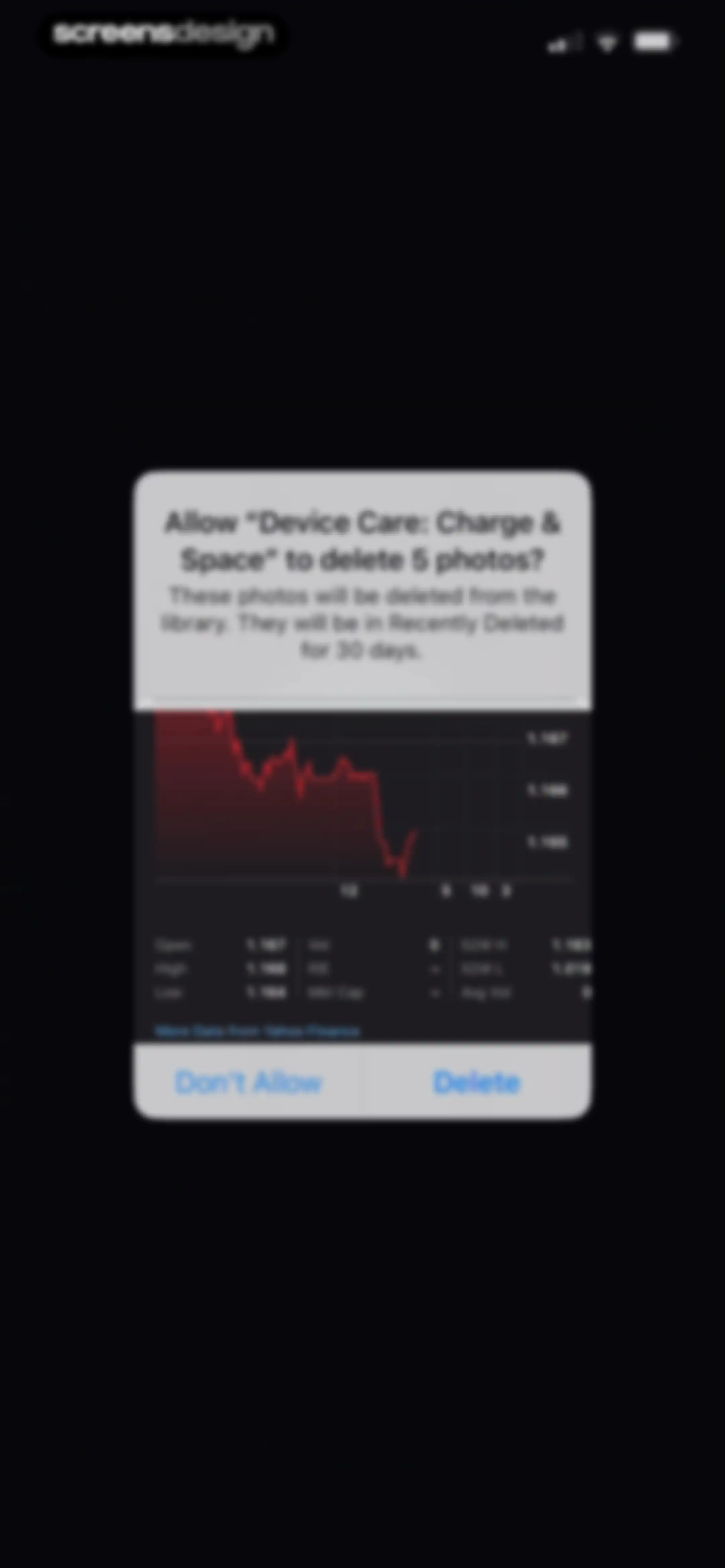 Device Care: Storage & Battery screen 13