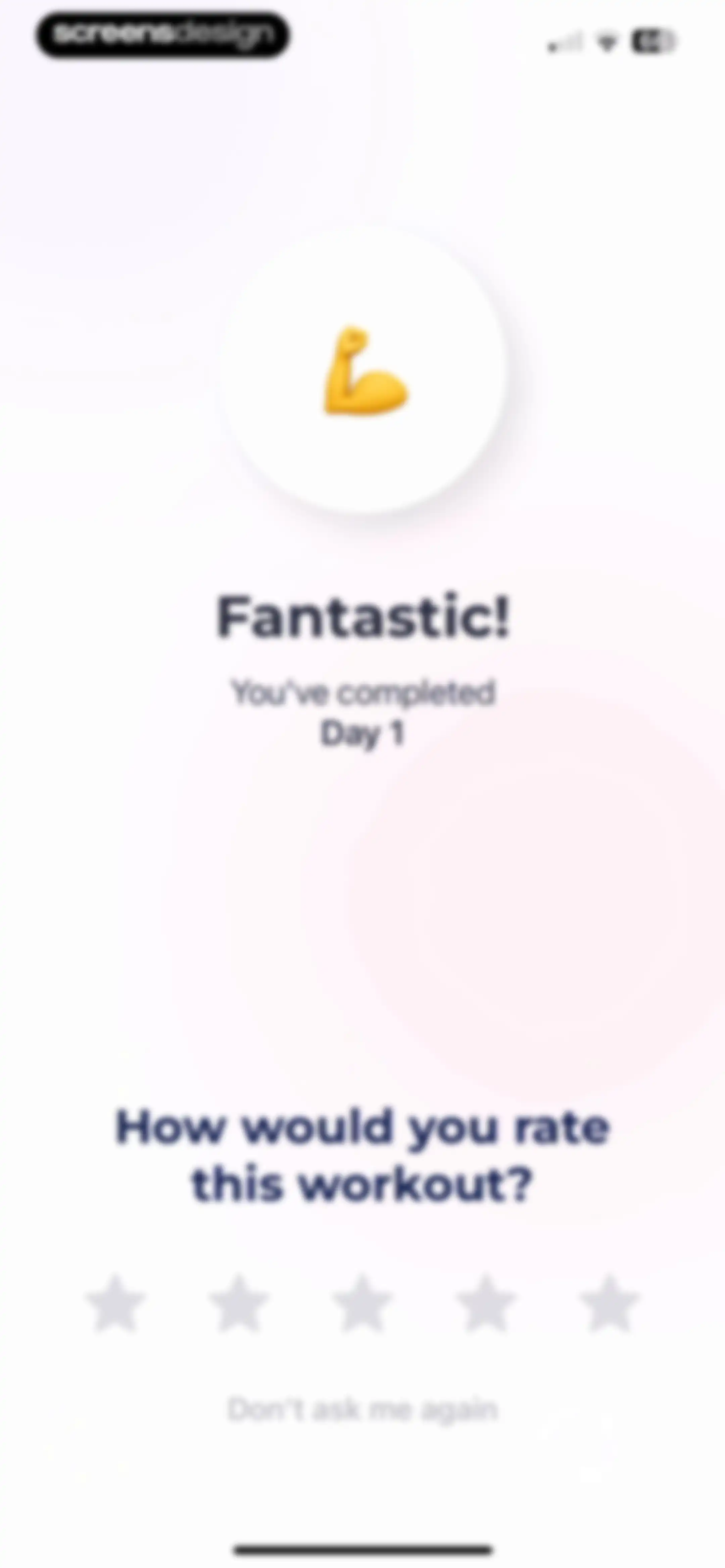 FitMe - Lazy Workout at Home screen 59