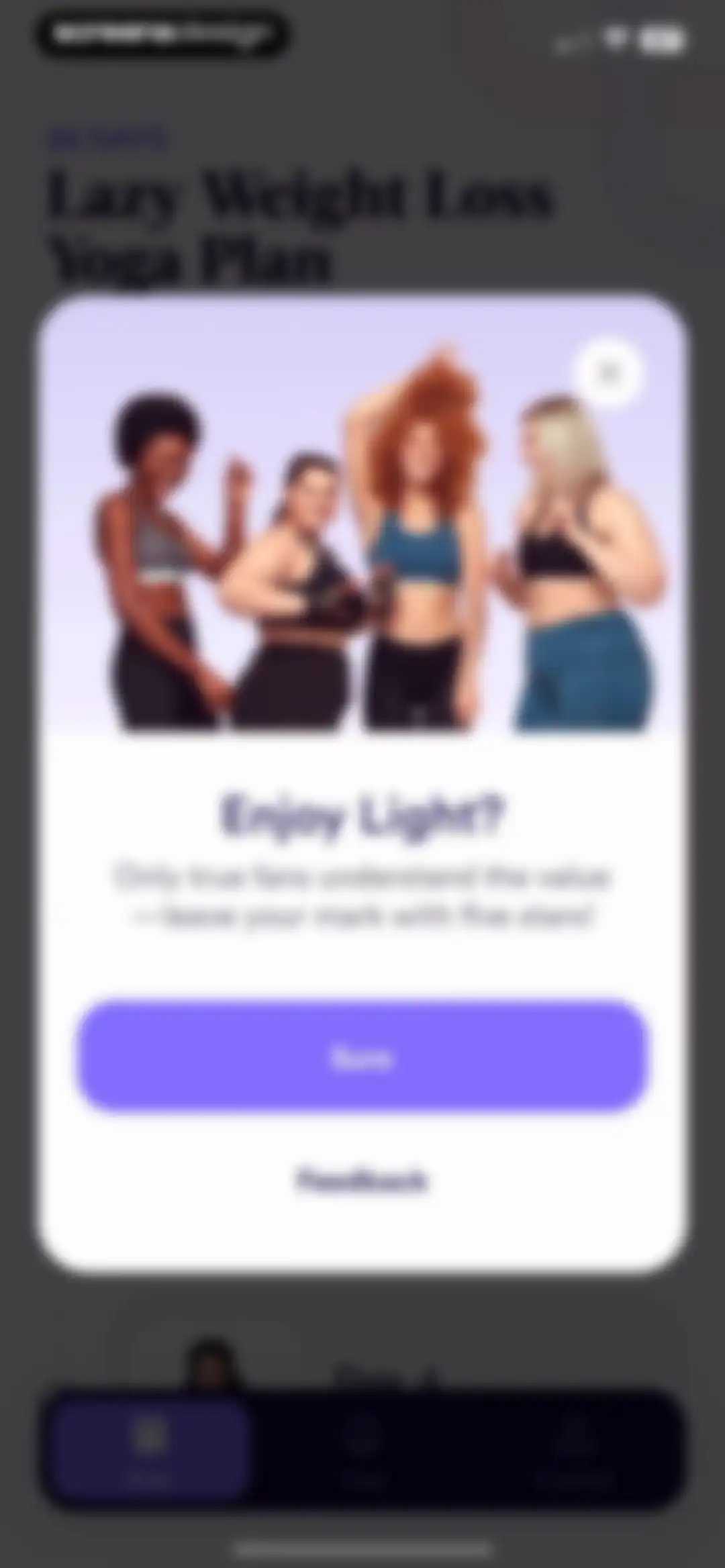 Light: Chair Yoga Plan screen 27