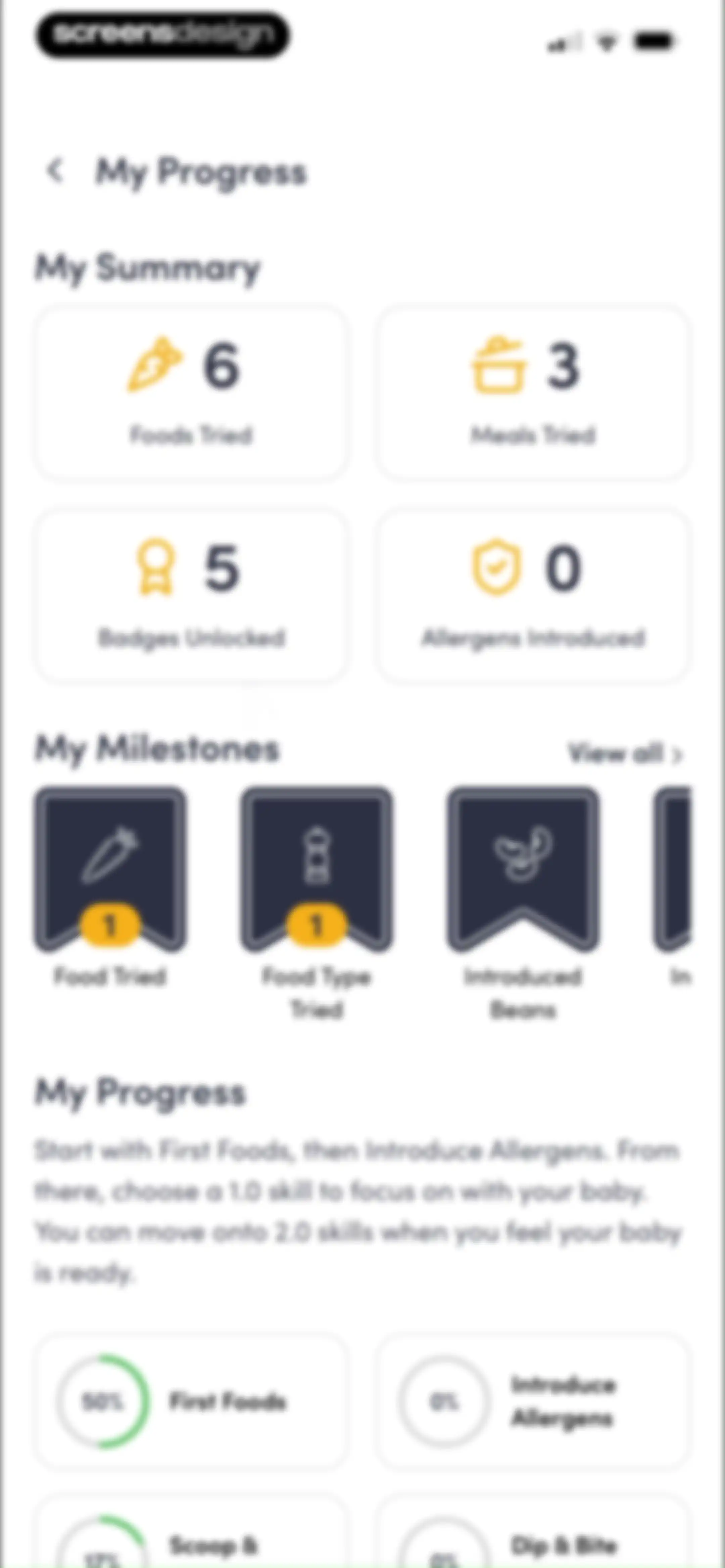 Solid Starts: Baby First Foods screen 167