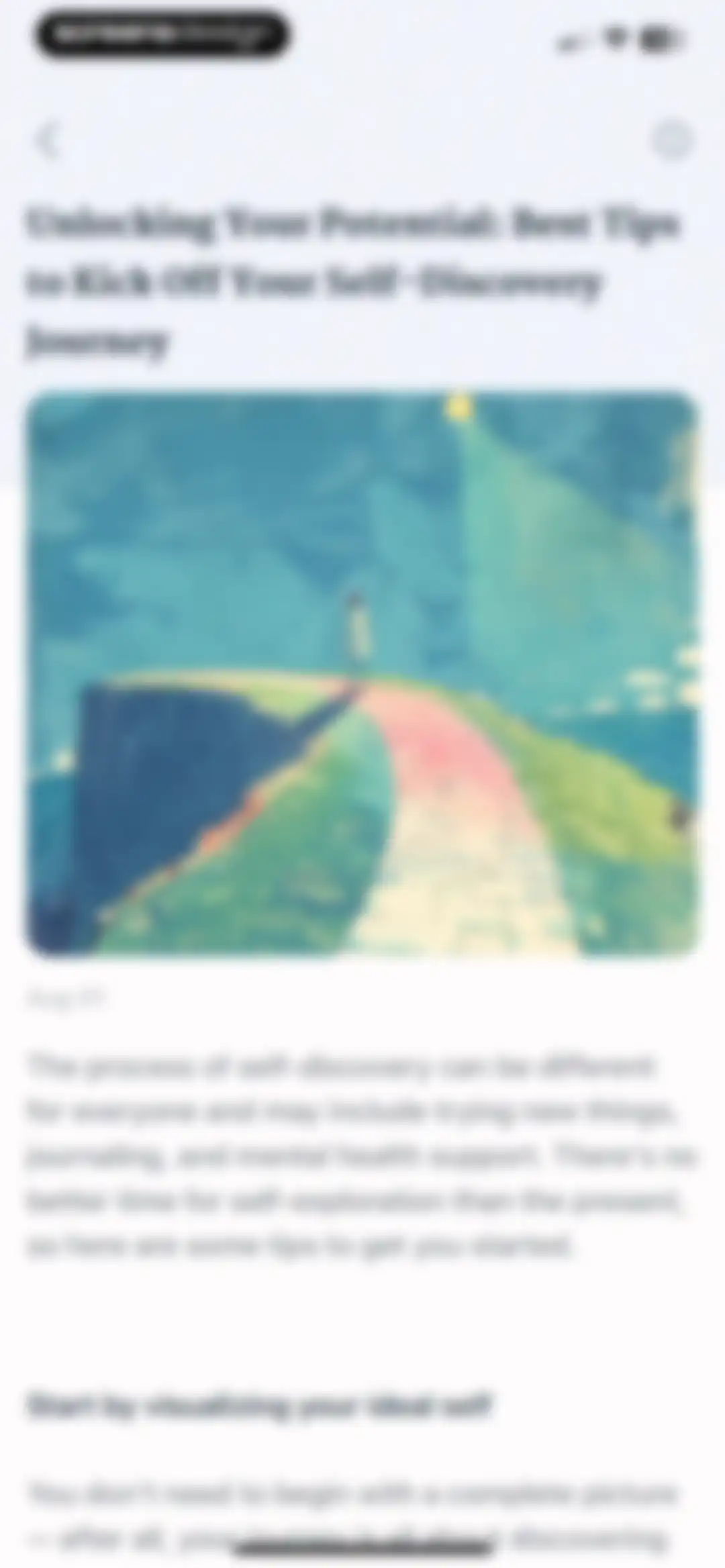 BalanceMe-Health AI&Self Care screen 45