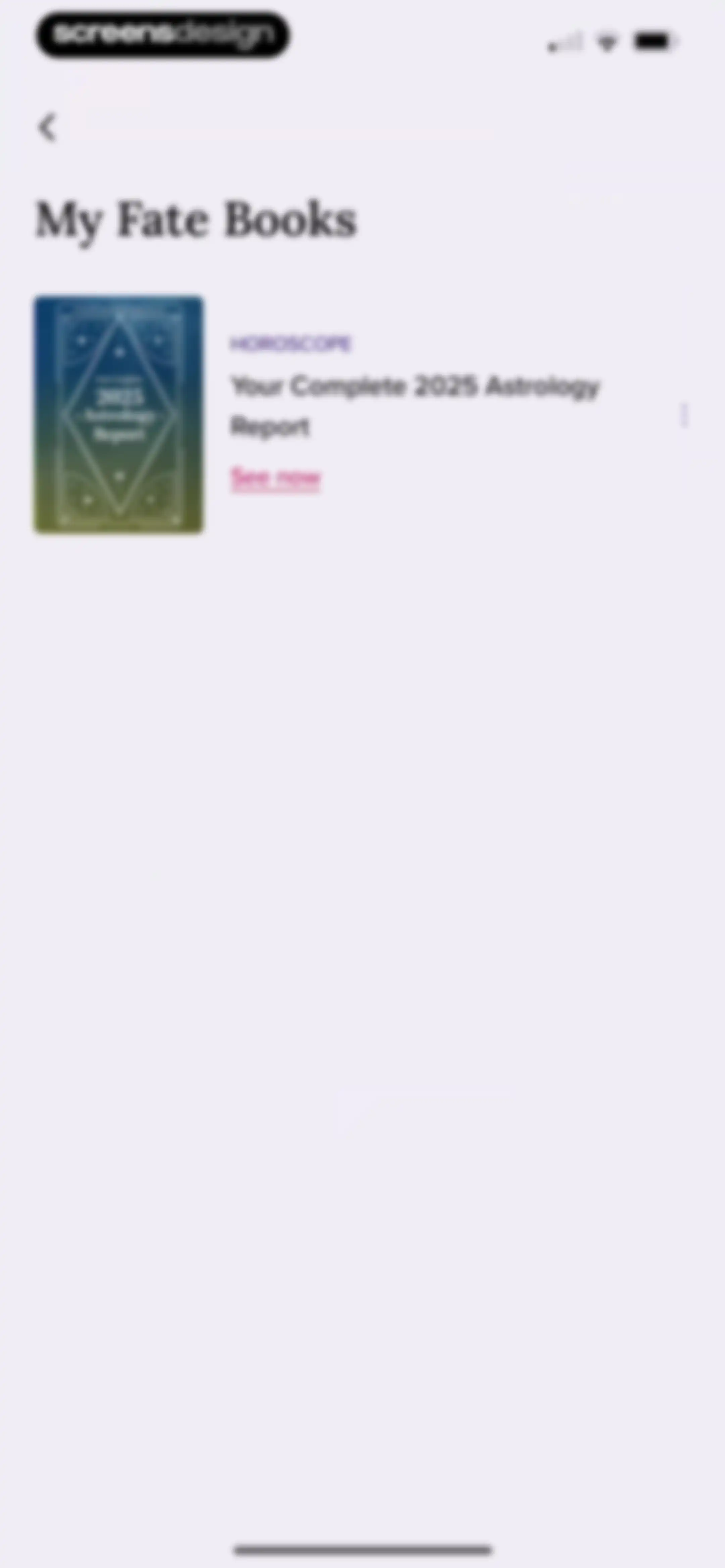 FORCETELLER: Daily Horoscope screen 29