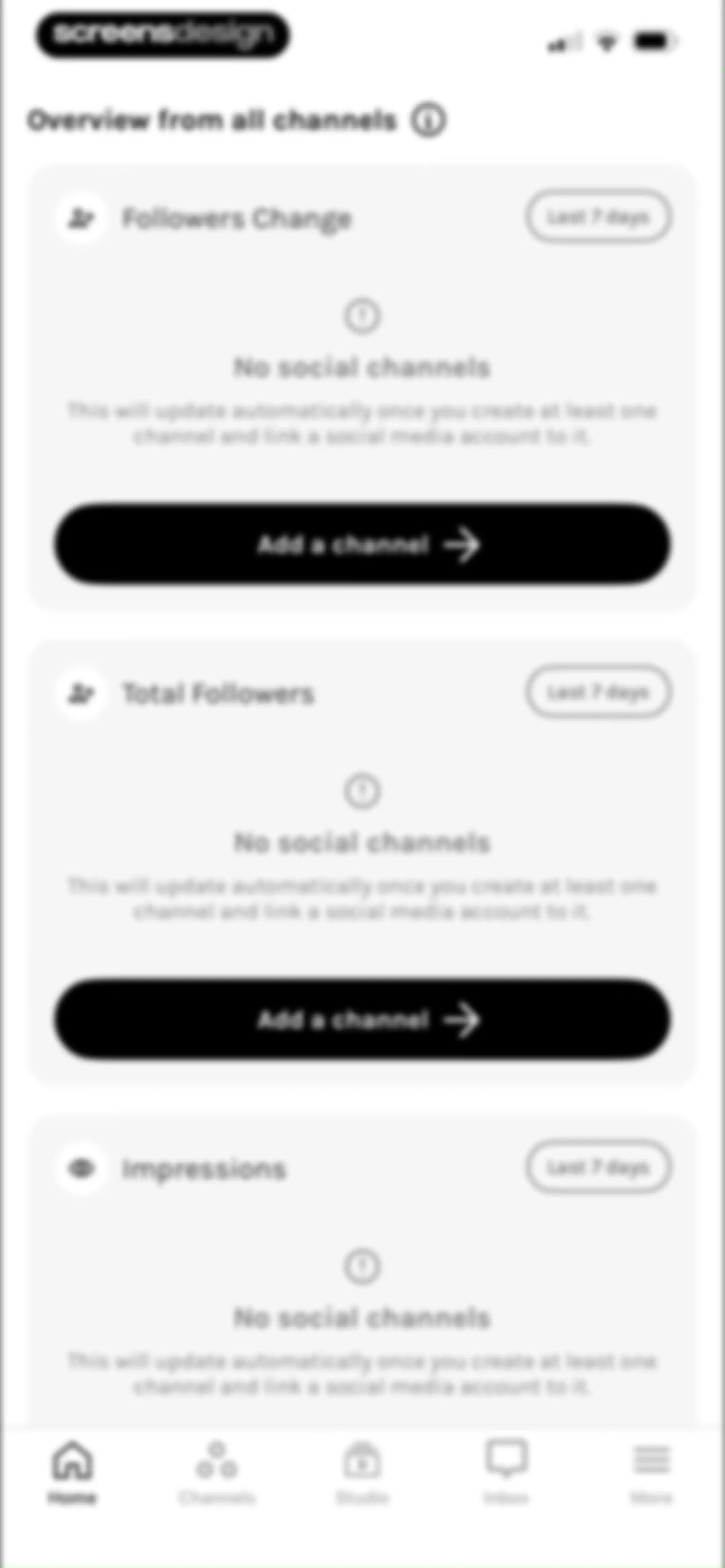 UNUM — Layout & Feed Preview screen 122