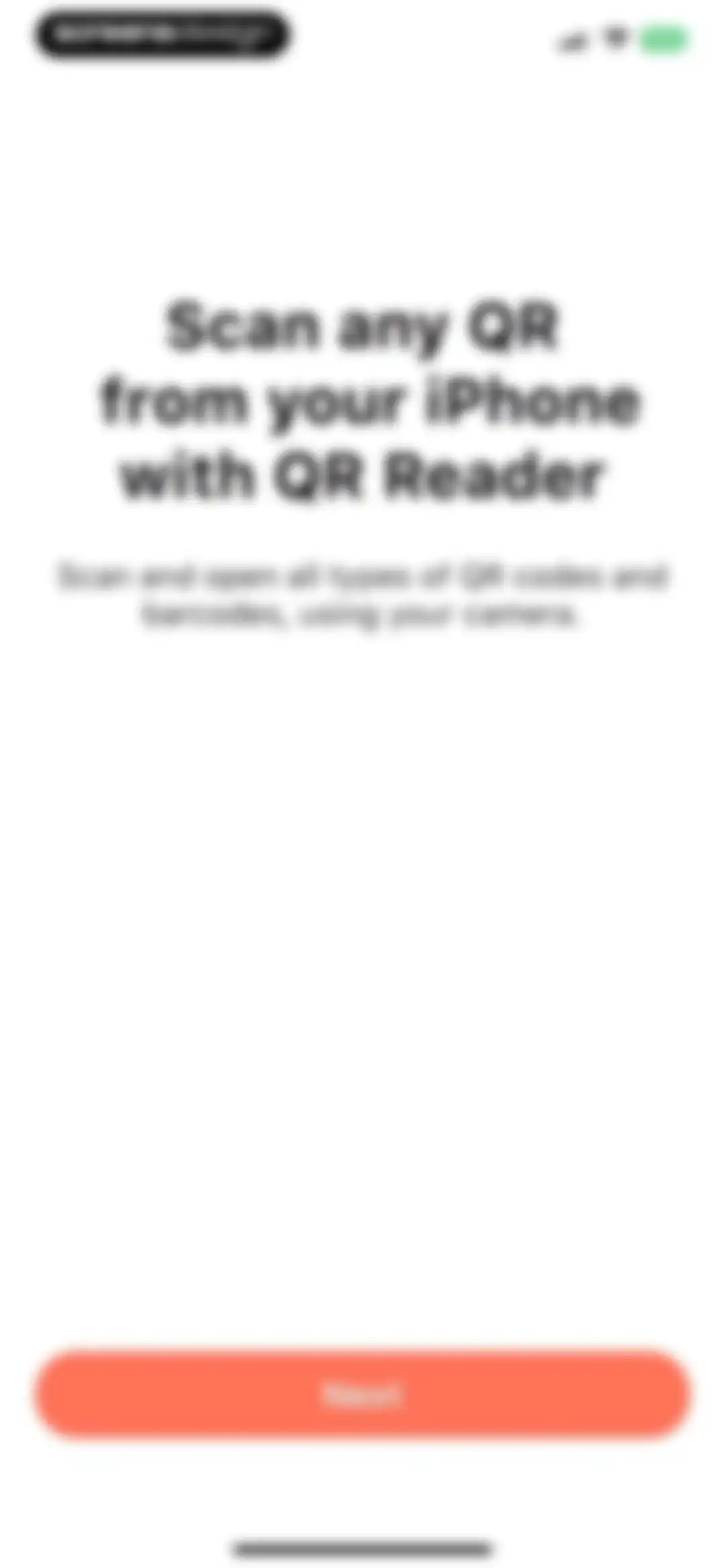 PRO QR Code Scanner screen 2