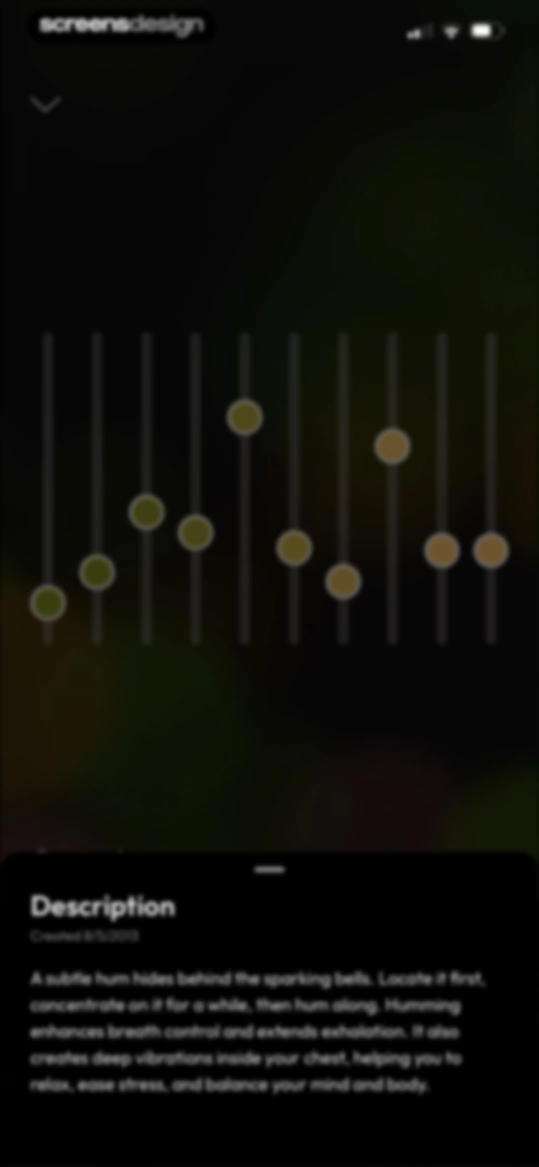 myNoise: Focus · Relax · Sleep screen 10