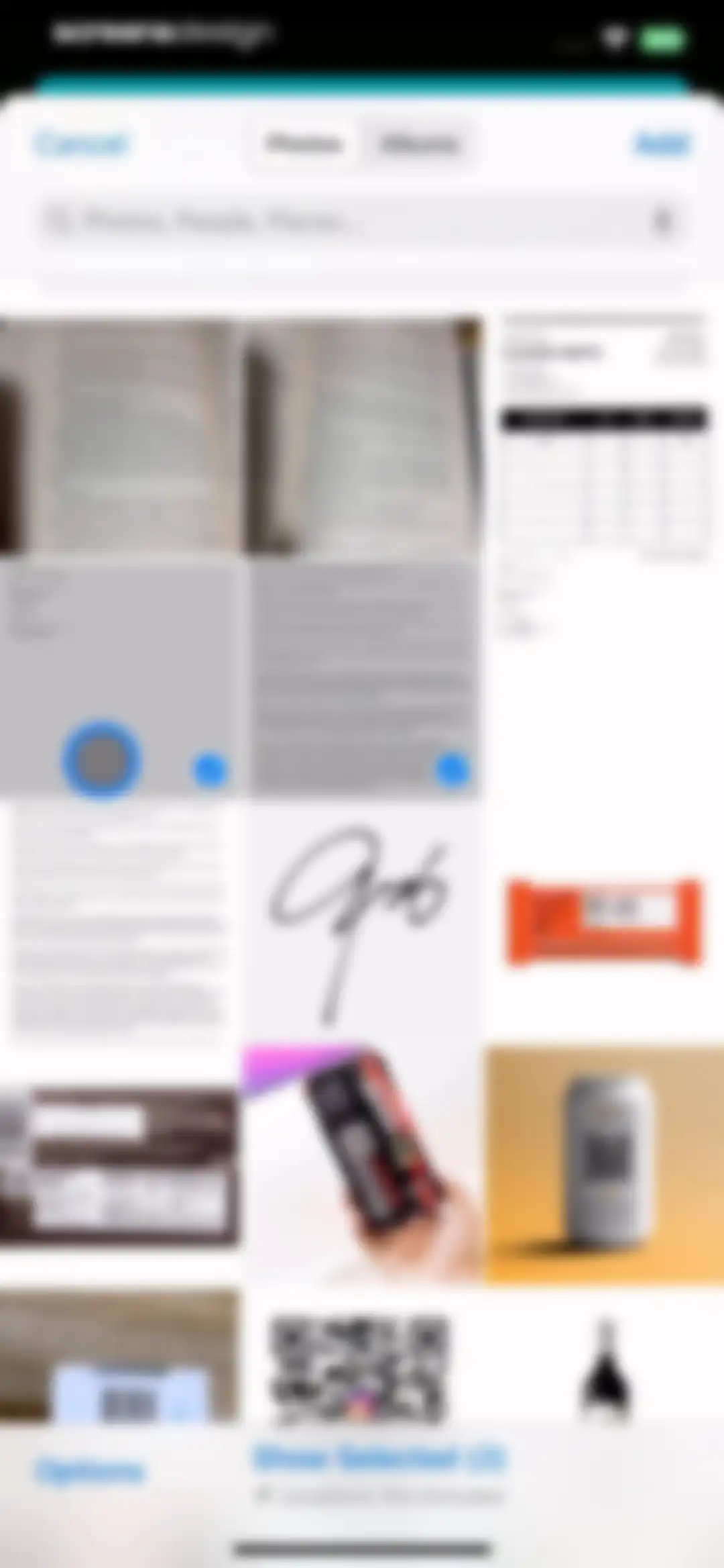 PDF Photos screen 10