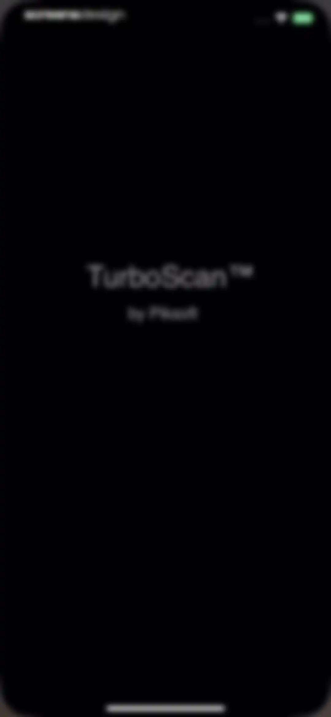 TurboScan™: document scanner screen 1