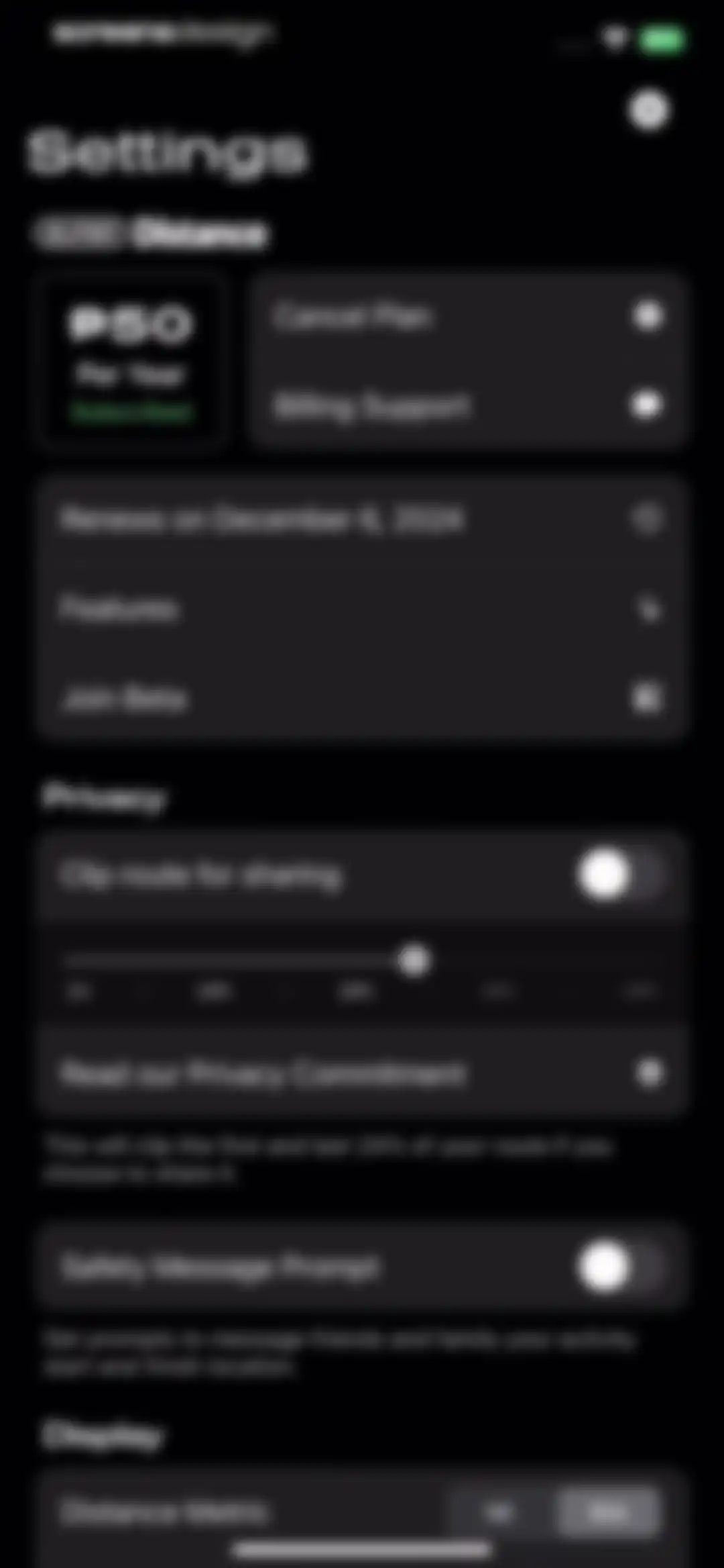 Any Distance Running Tracker screen 84
