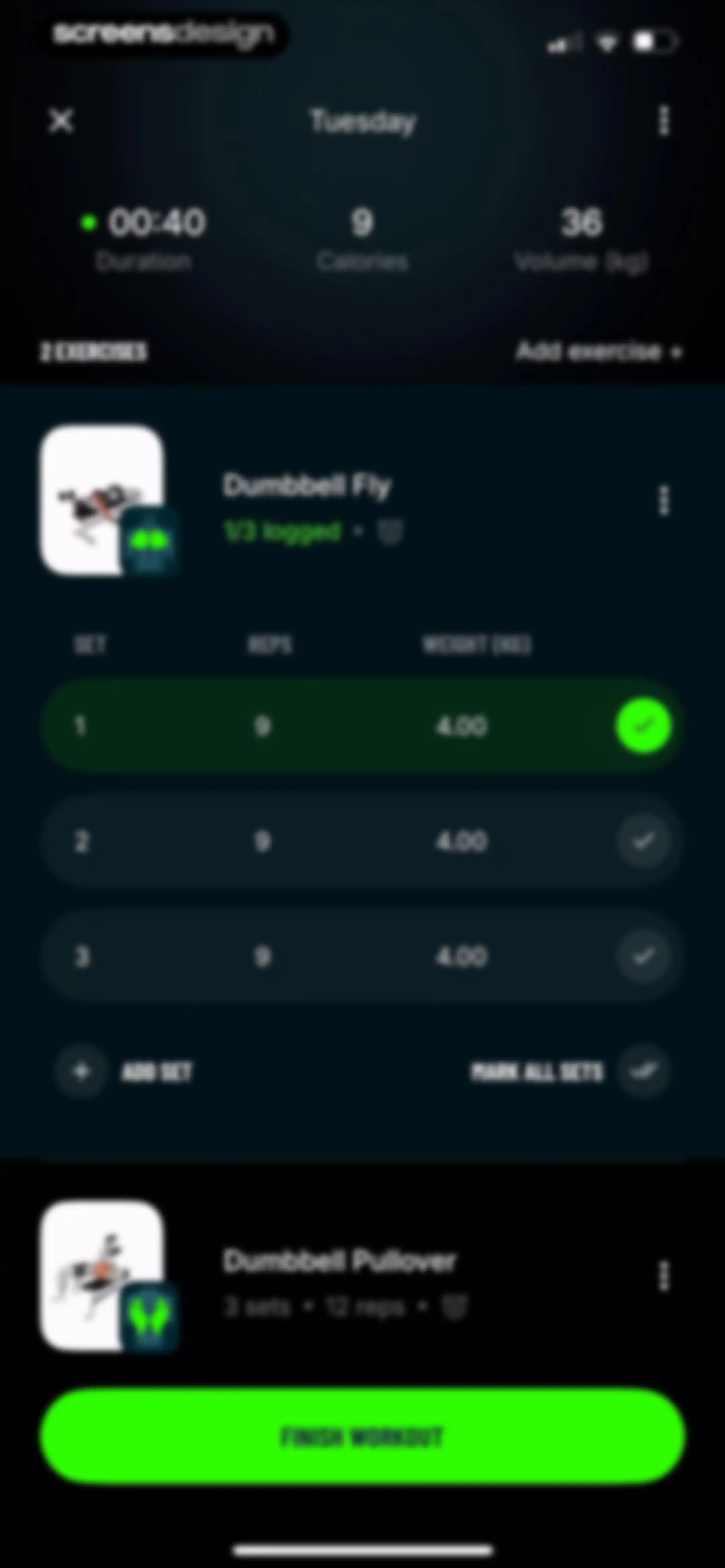 Befit: Gym & Home Workout Plan screen 84