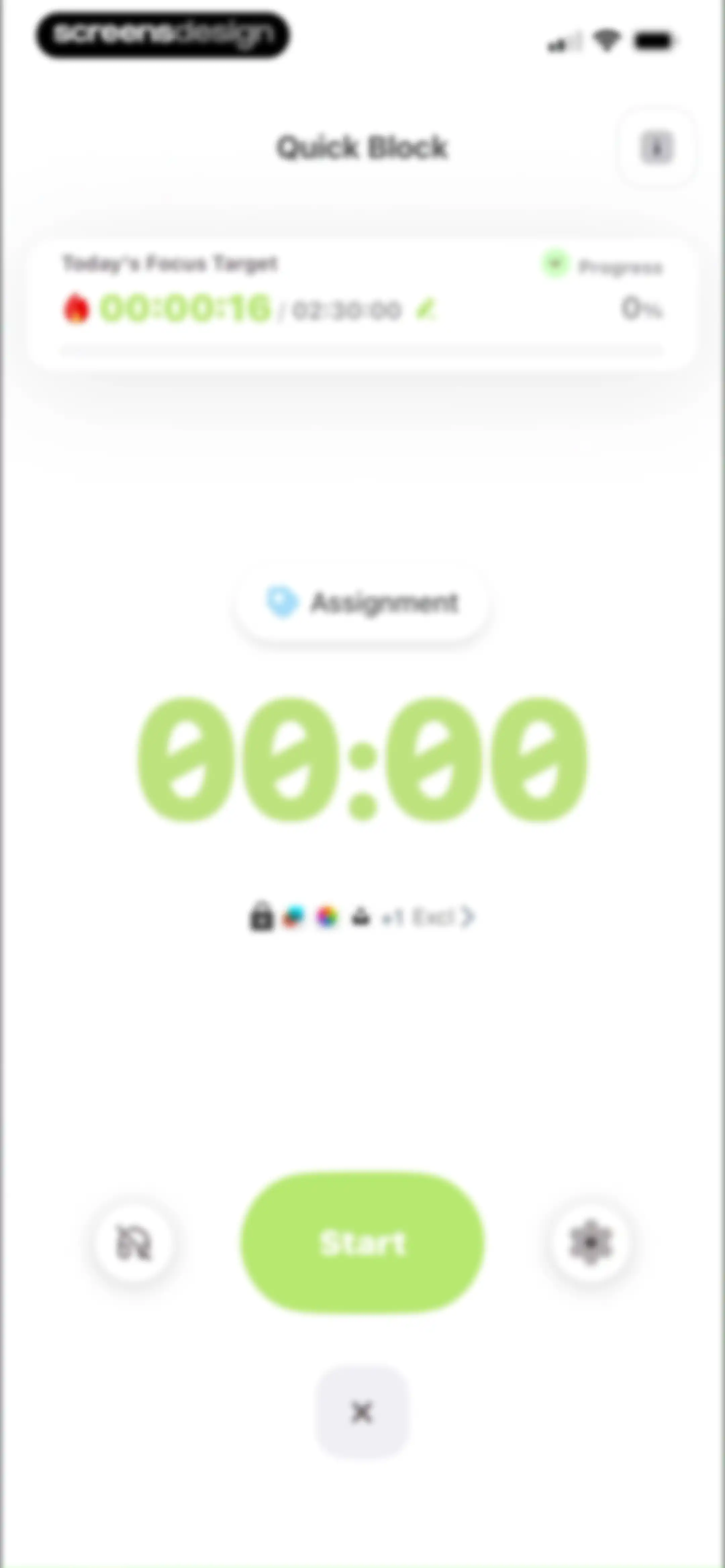Blockin -Screen Time for Focus screen 110
