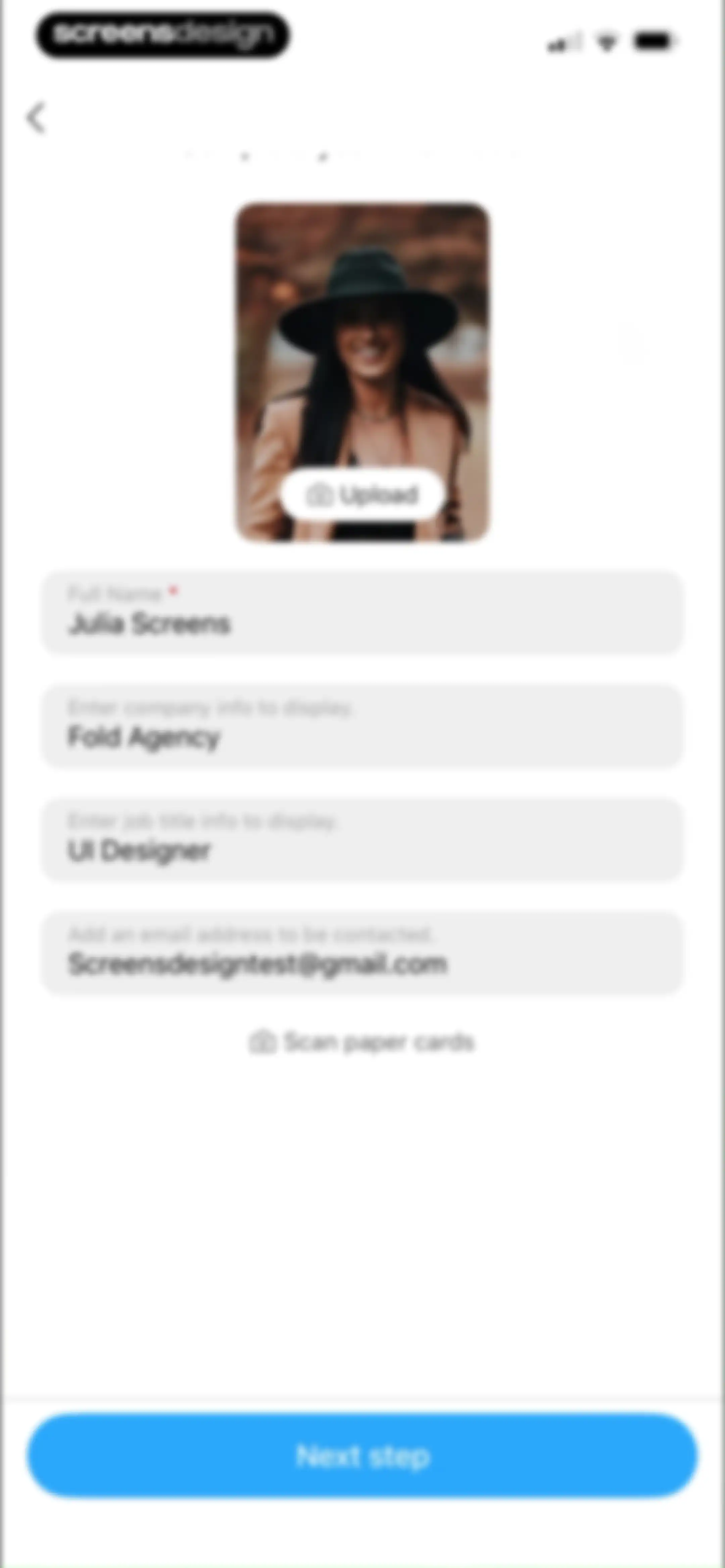 CamCard AI Business Assistant screen 31