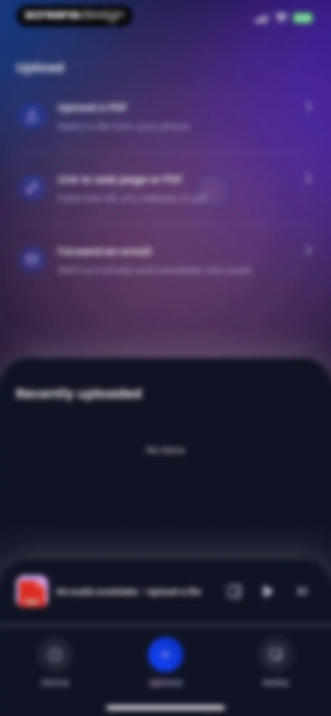 Listening: Text to Speech screen 16