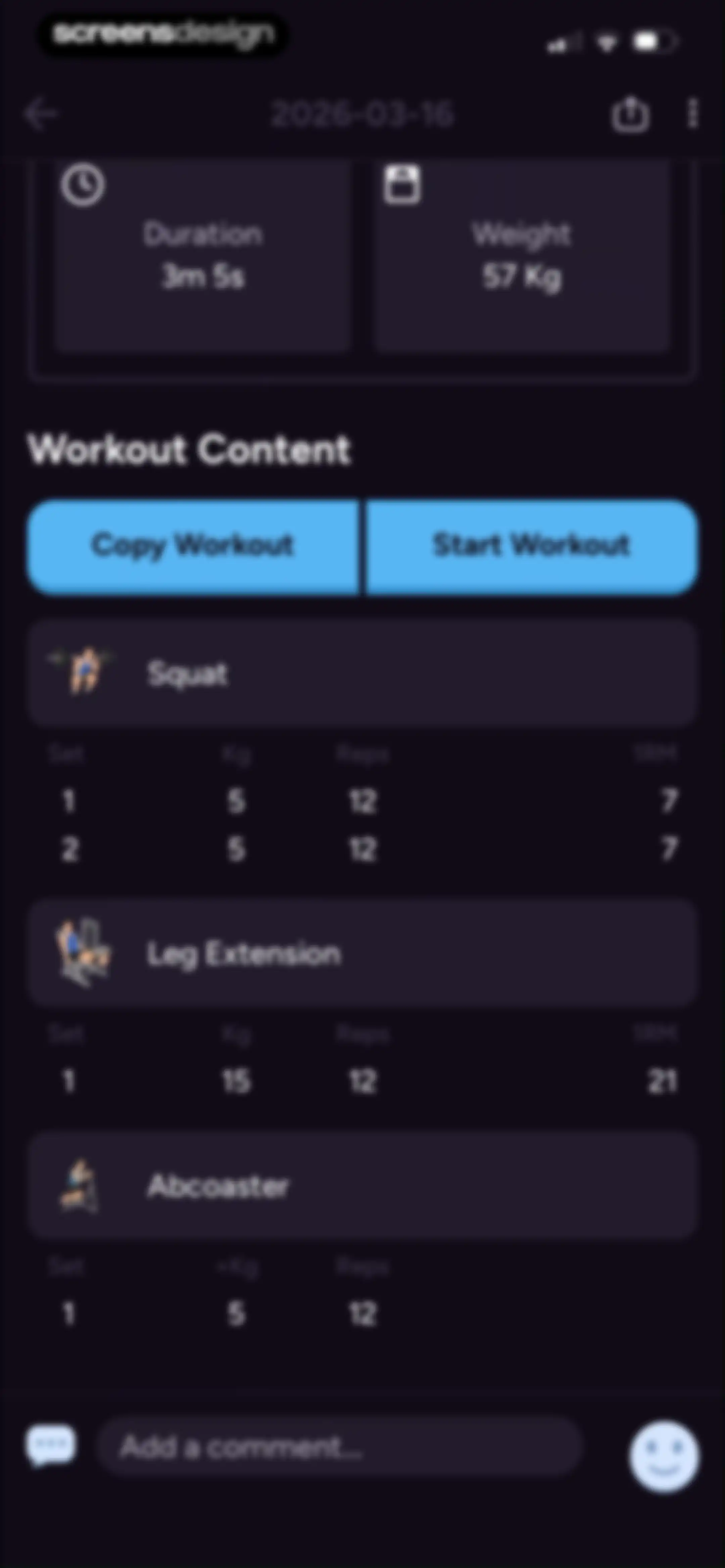 Liftoff - Ranked Gym Workouts screen 214